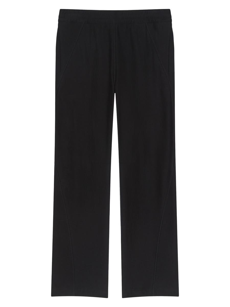 Givenchy Men's Couture Seam Joggers In Fleece In Black