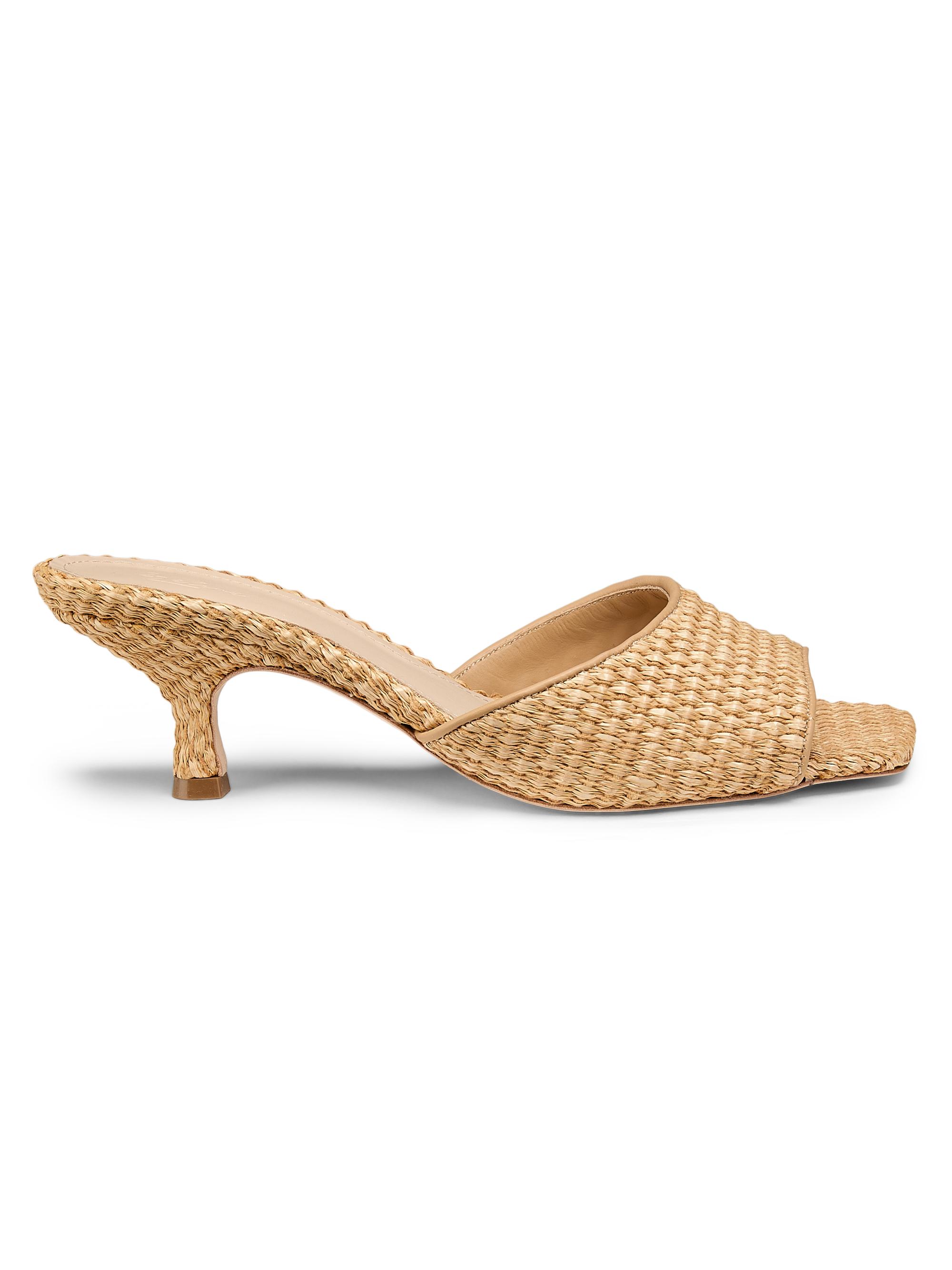 55MM Raffia Mules