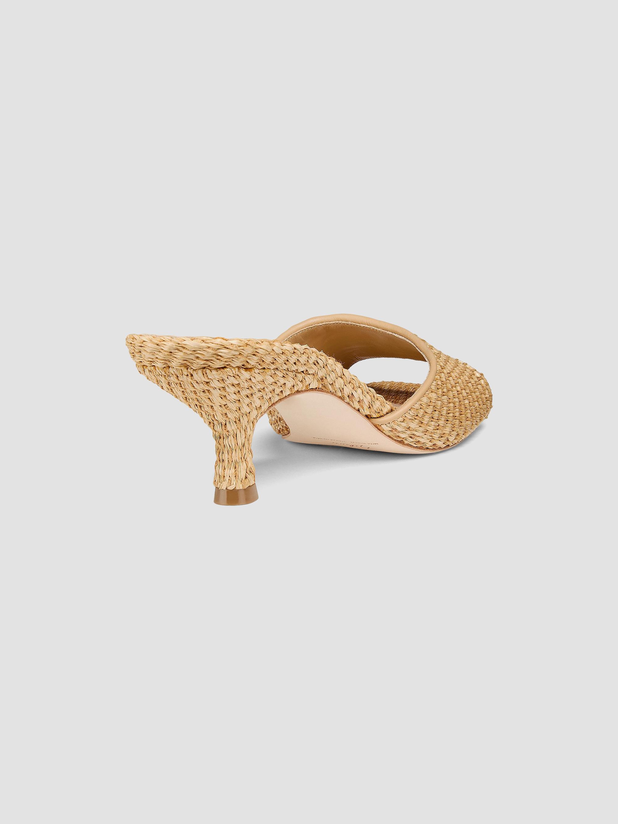 22élevé 55MM Raffia Mules | Saks Fifth Avenue