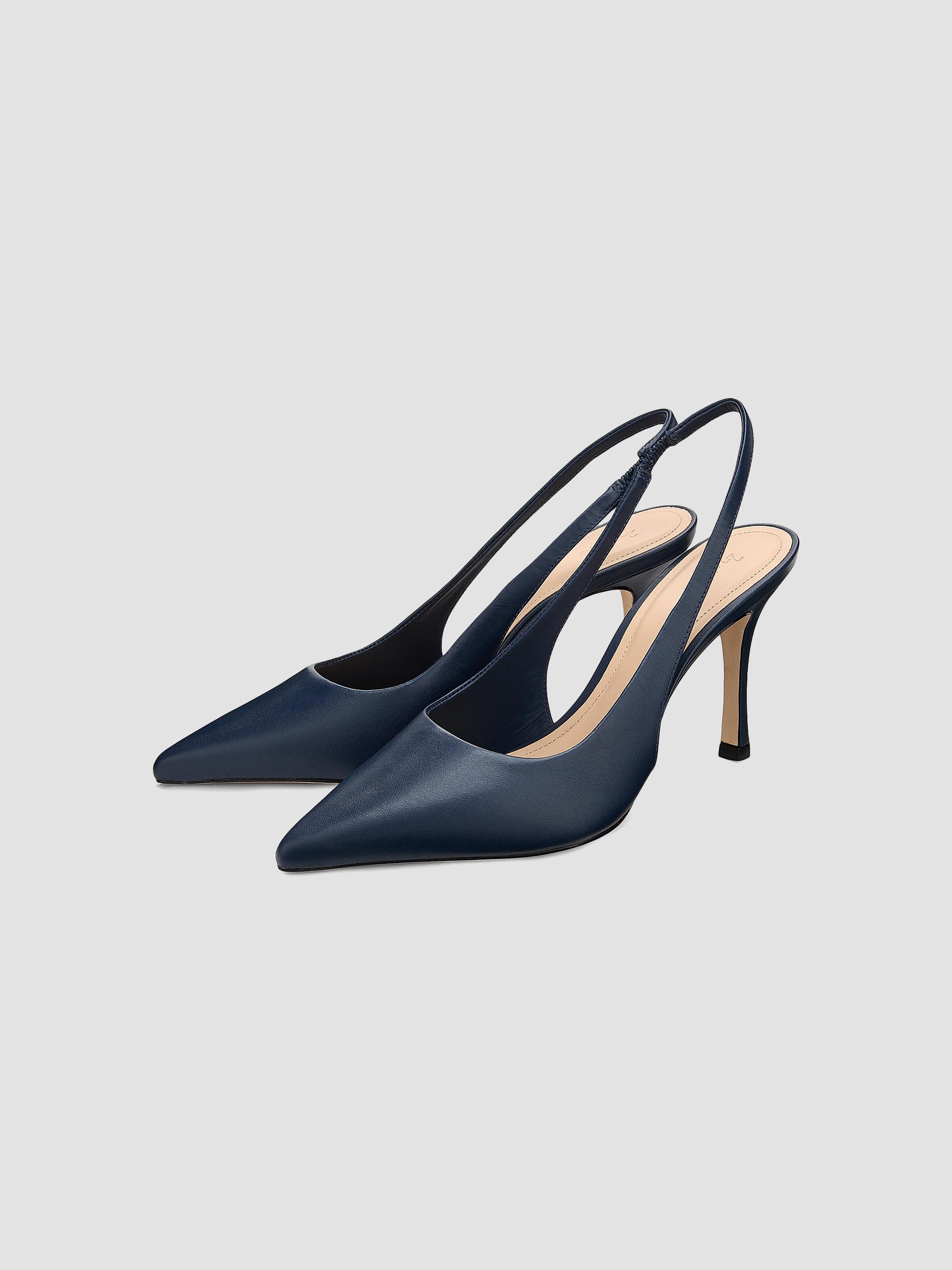 22élevé 90MM Leather Slingback Pumps | Saks Fifth Avenue