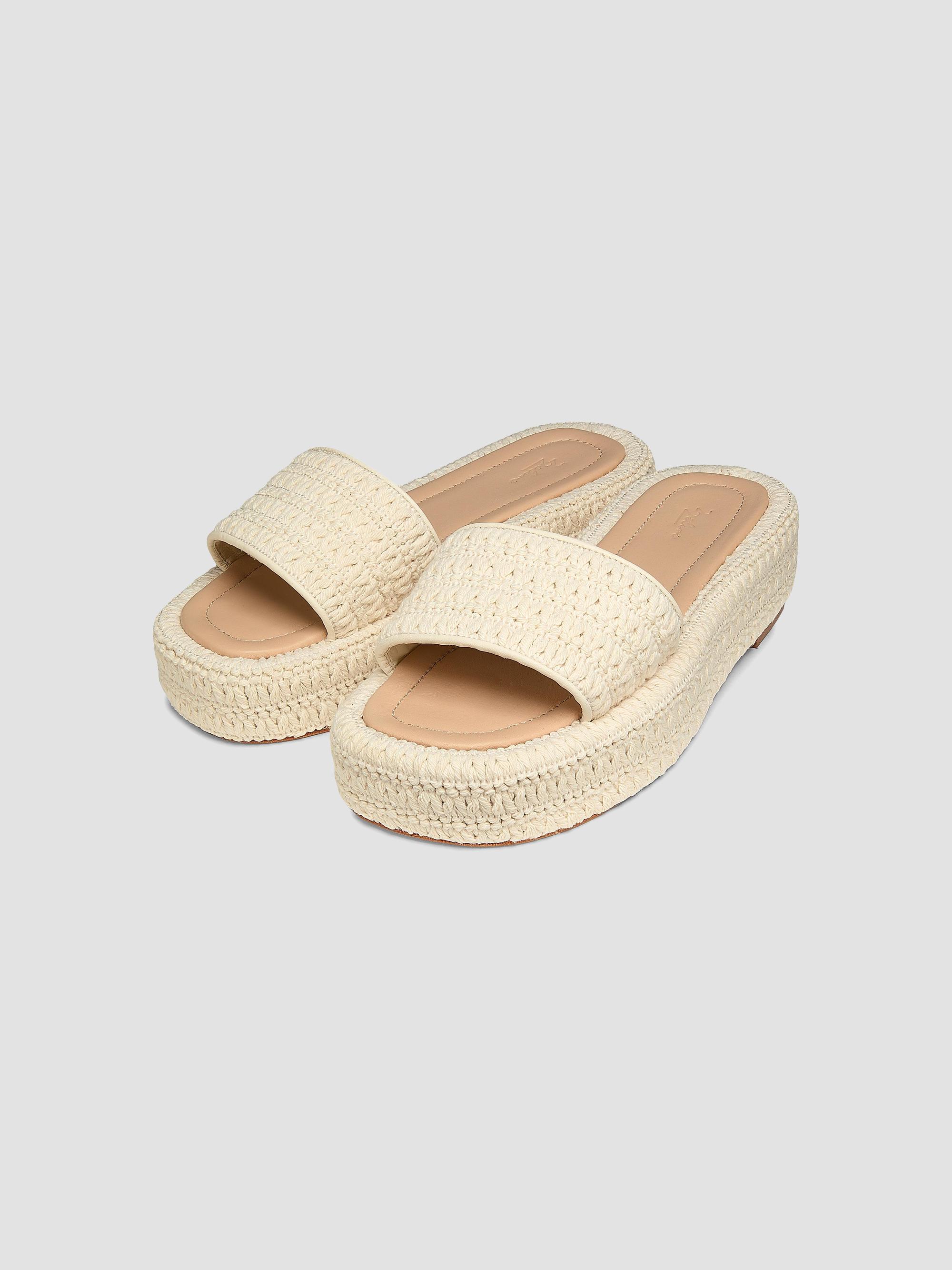 22élevé Crochet Platform Sandals | Saks Fifth Avenue