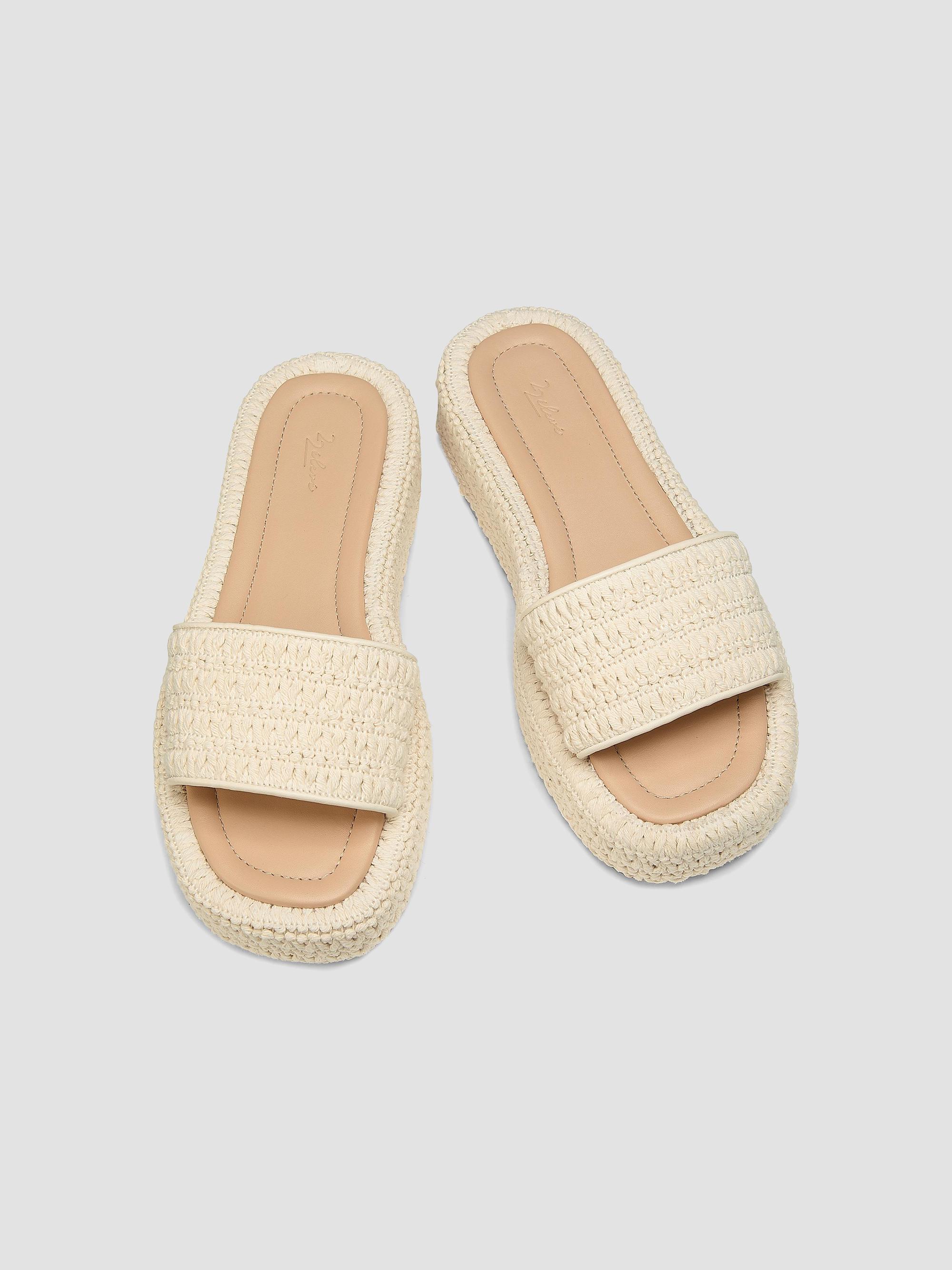 22élevé Crochet Platform Sandals | Saks Fifth Avenue