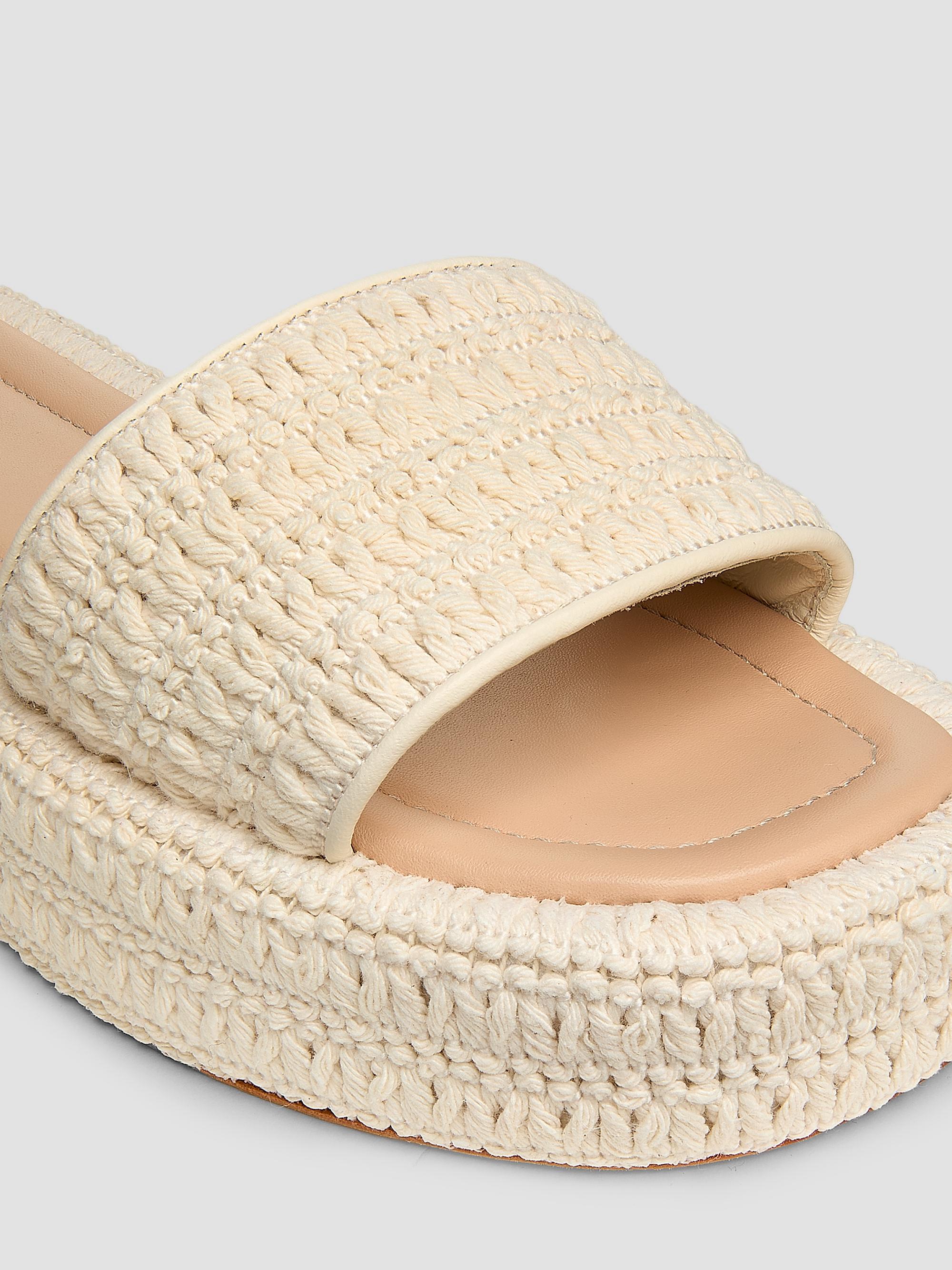 22élevé Crochet Platform Sandals | Saks Fifth Avenue