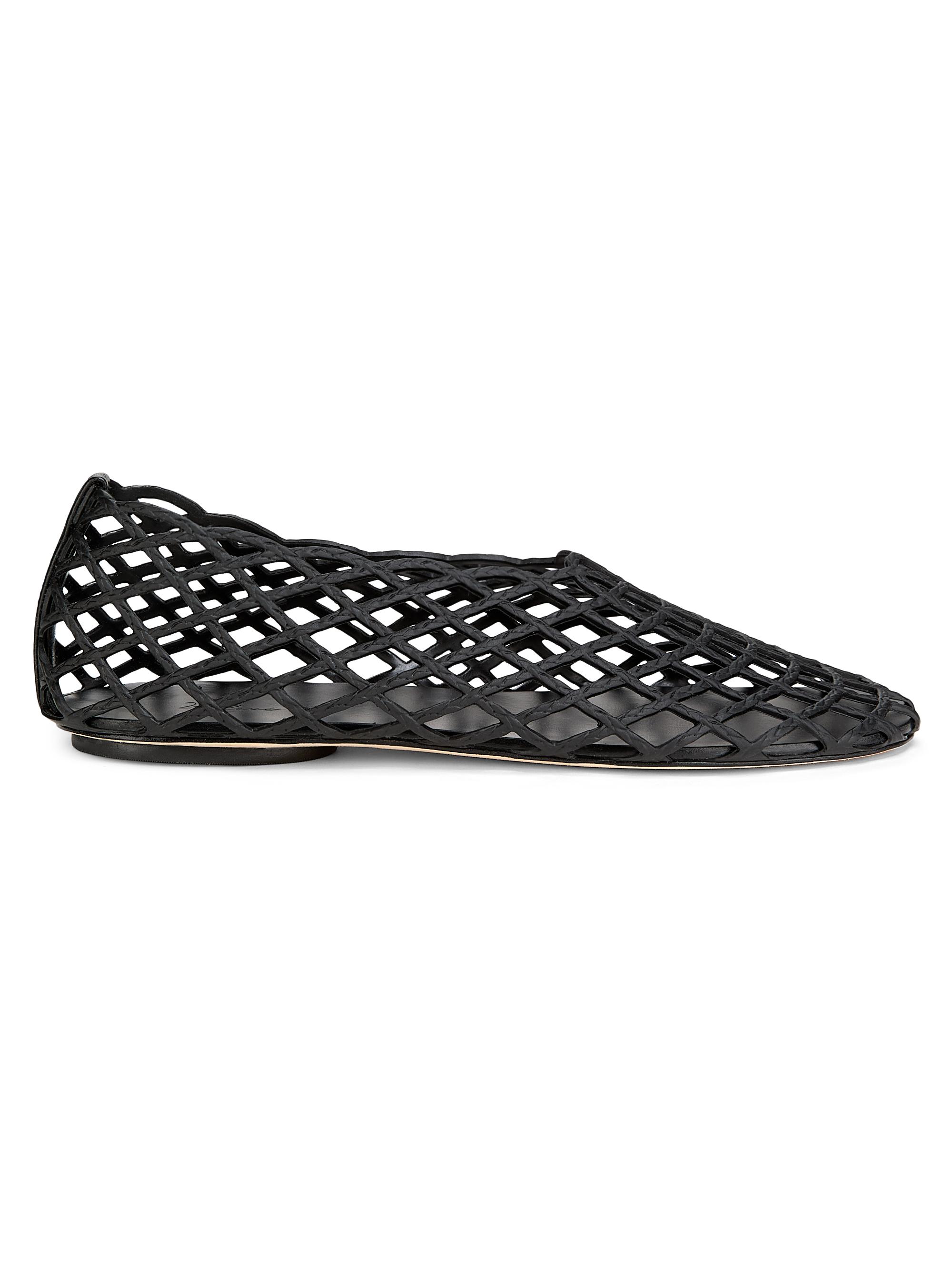 22élevé Women's Jelly Ballerina Flats - Black