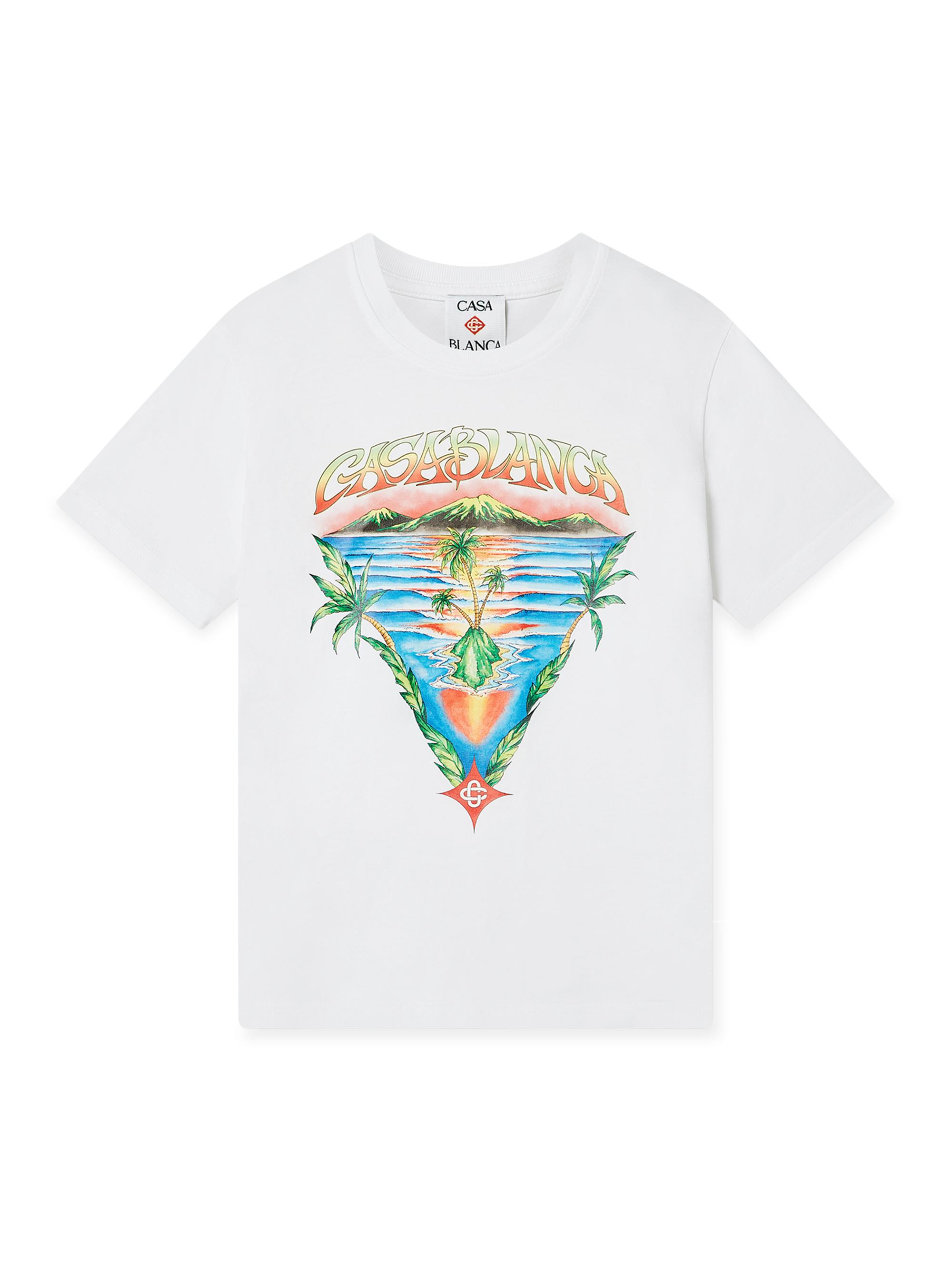Casablanca Little Boy's & Boy's Innocence Triangle T-Shirt - White