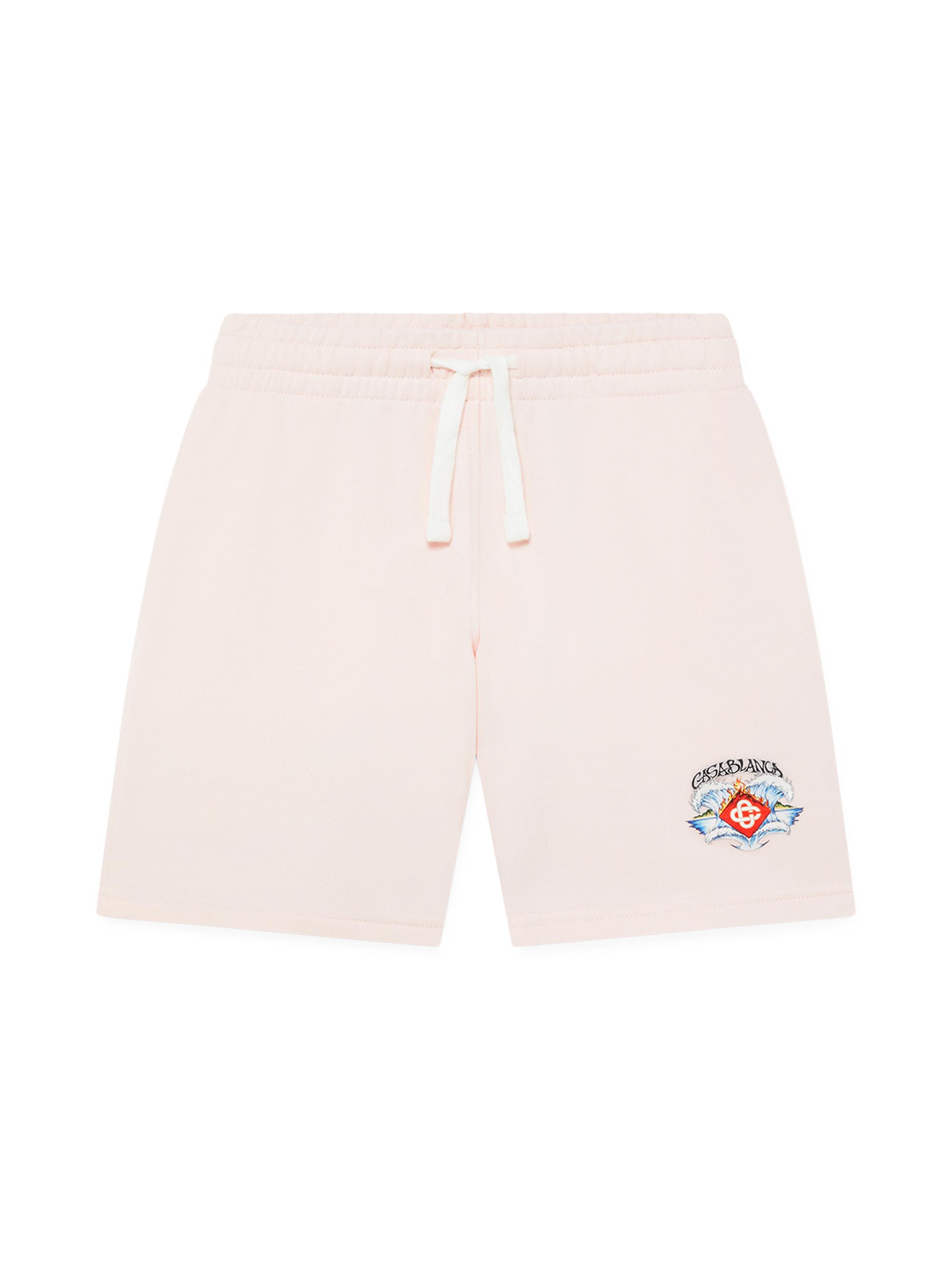 Casablanca Little Girl's & Girl's Waves Sweatshorts - Pink