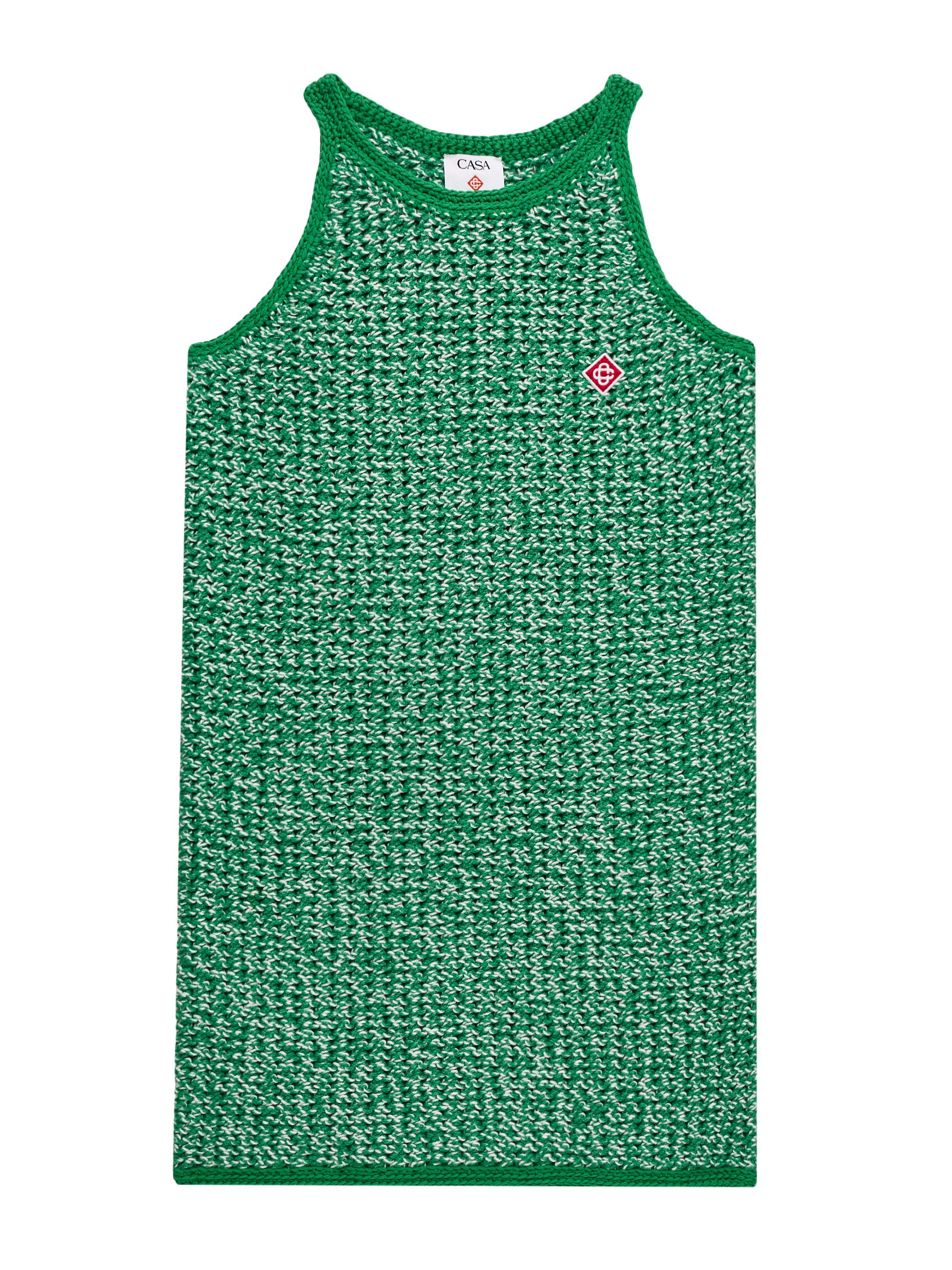 Casablanca Little Girl's & Girl's Mouline Knit Dress - Green