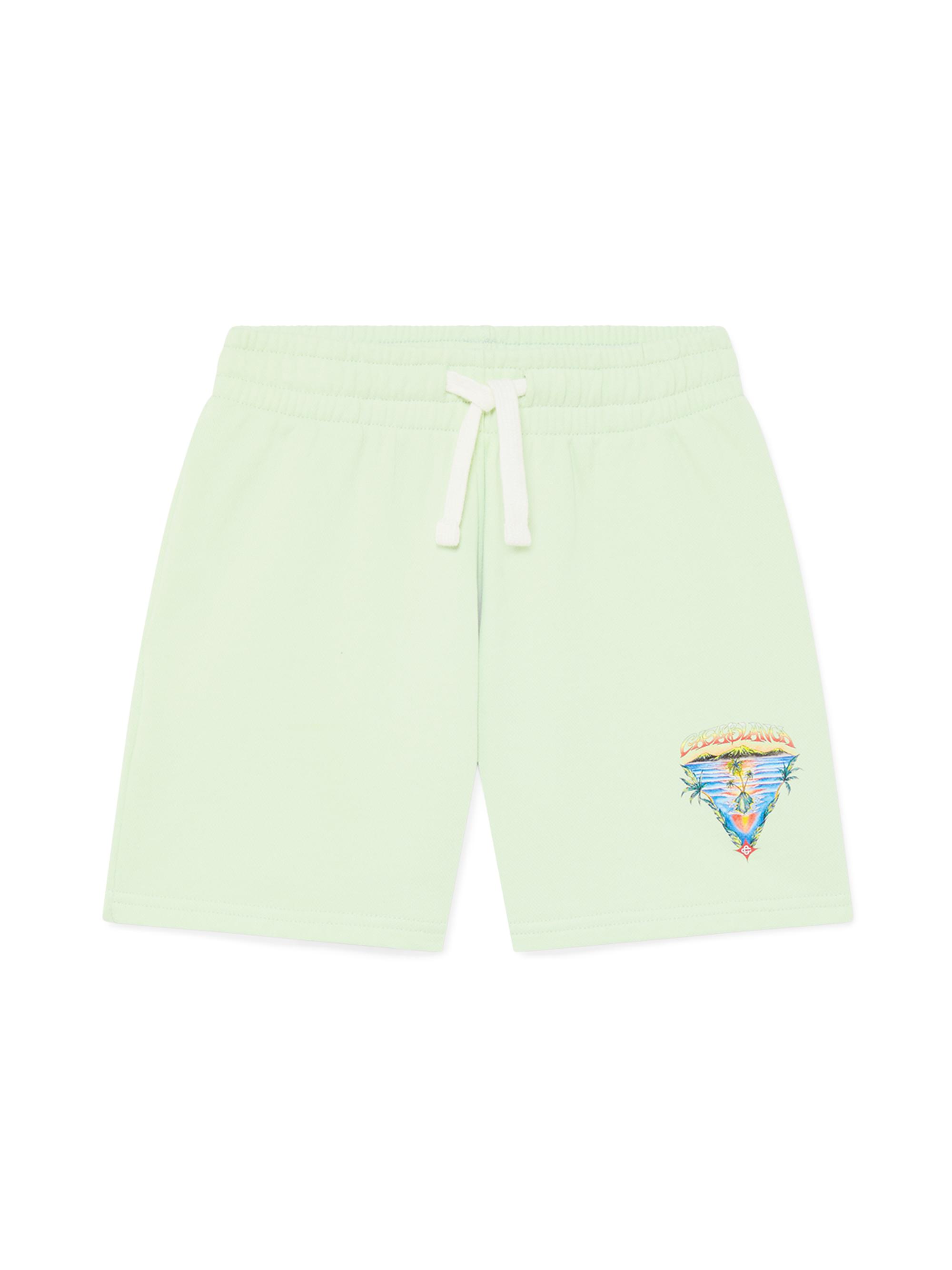 Casablanca Little Boy's & Boy's Innocence Triangle Sweatshorts - Green