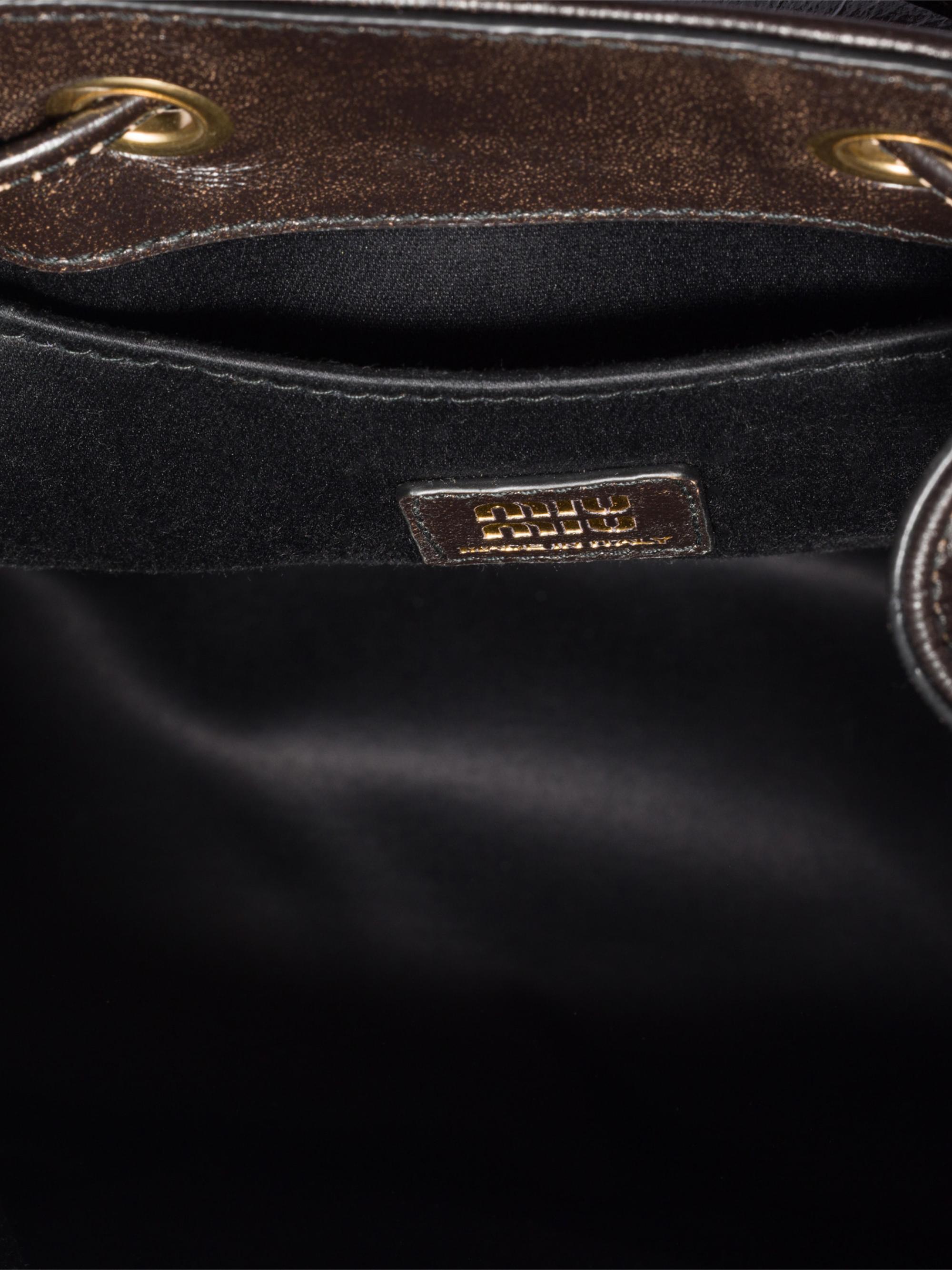 Miu Miu Leather Backpack | Saks Fifth Avenue