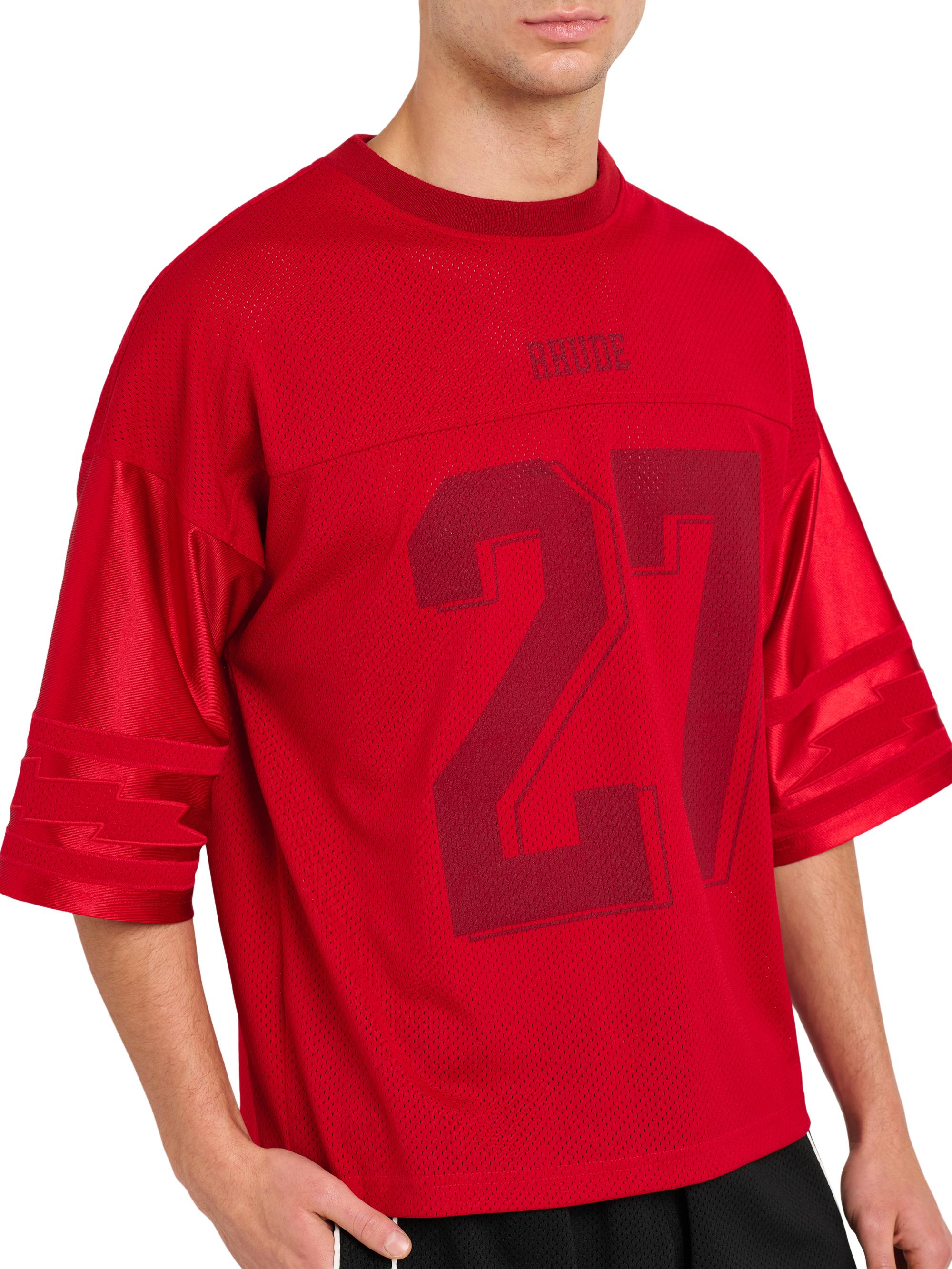 Rhude Lightning Graphic Football Jersey | Saks Fifth Avenue