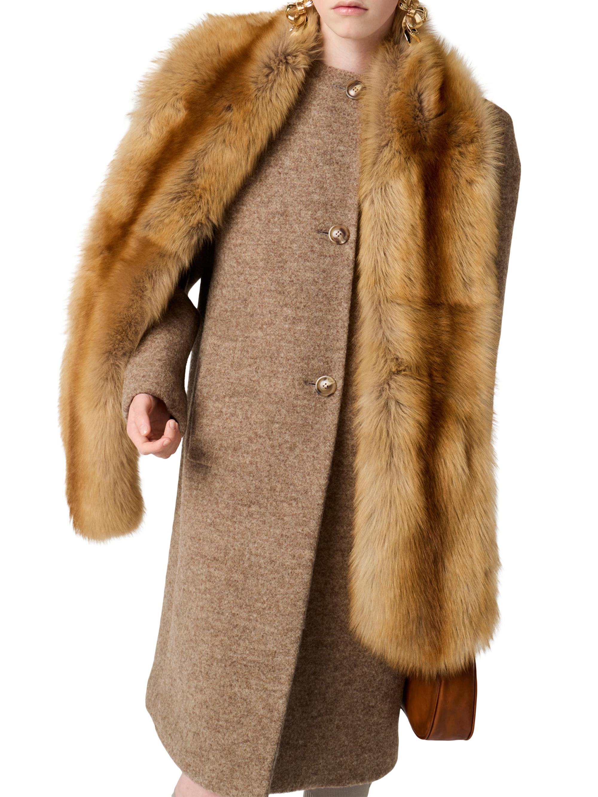 Miu Miu Shearling Stole | Saks Fifth Avenue