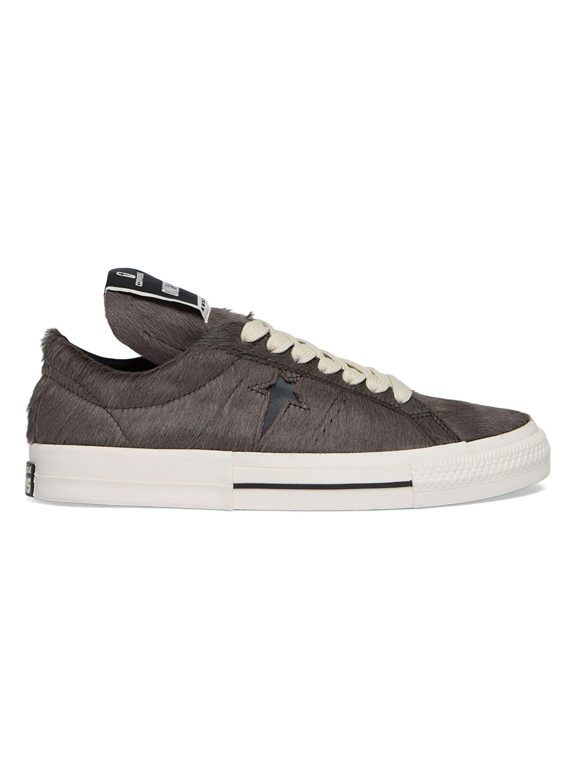Rick Owens Leather Low-Top Sneakers | Saks Fifth Avenue