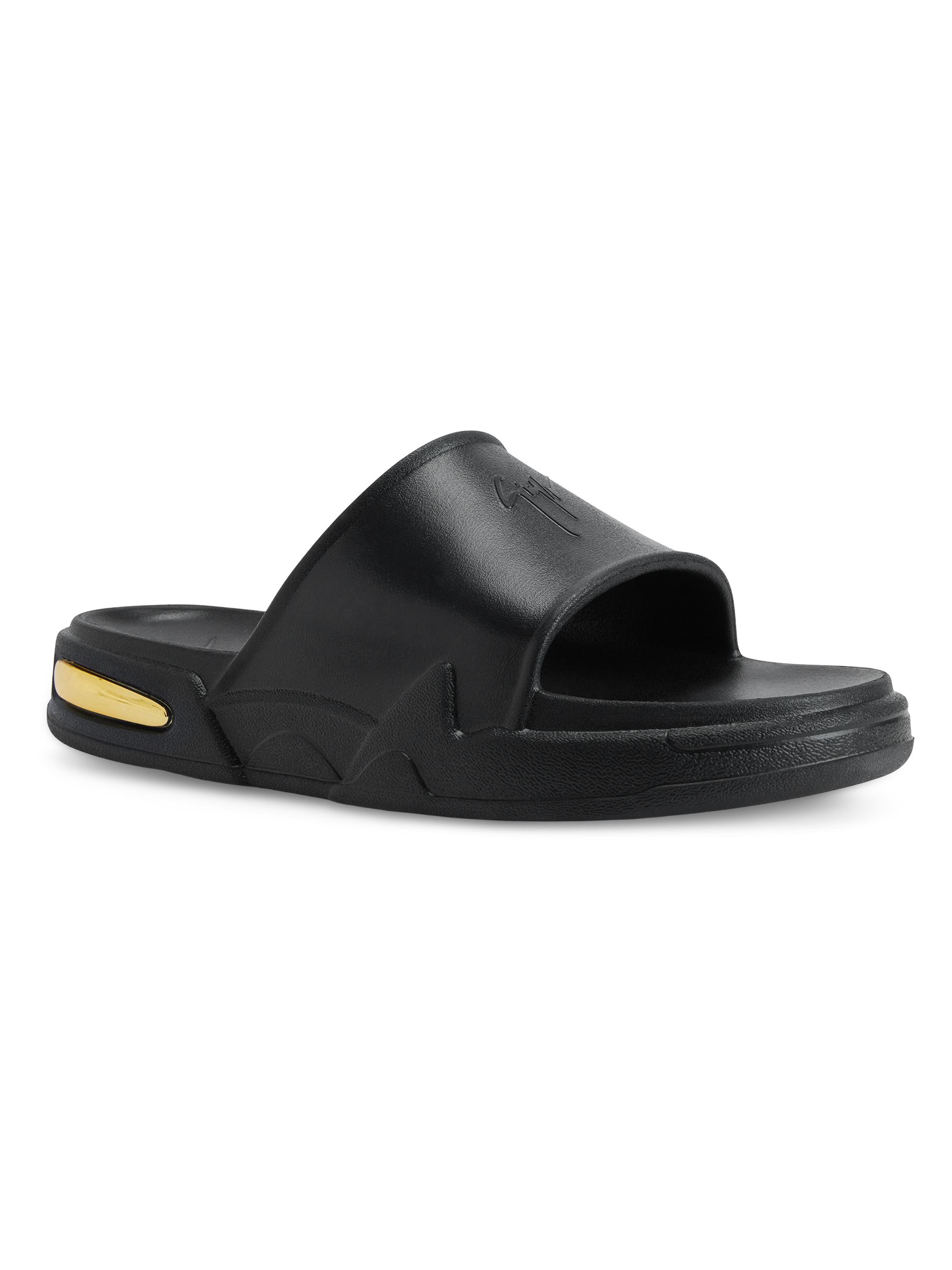 Giuseppe Zanotti Leather Platform Slide Sandals | Saks Fifth Avenue