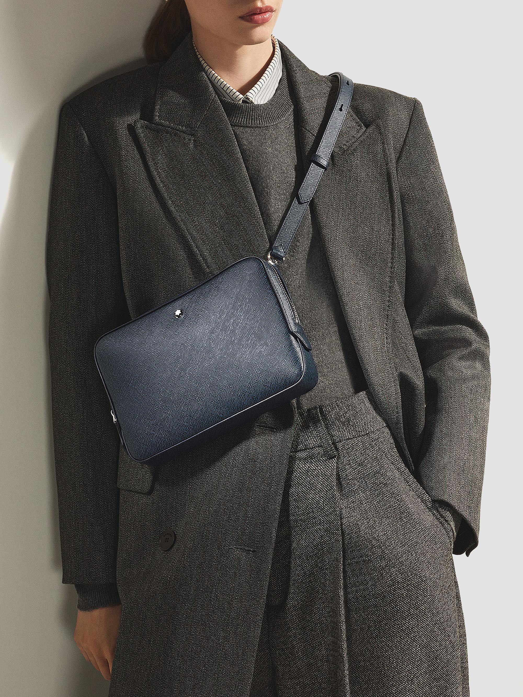 Montblanc Men's Mini Sartorial Crossbody Bag - Blue | Thumbnail 2