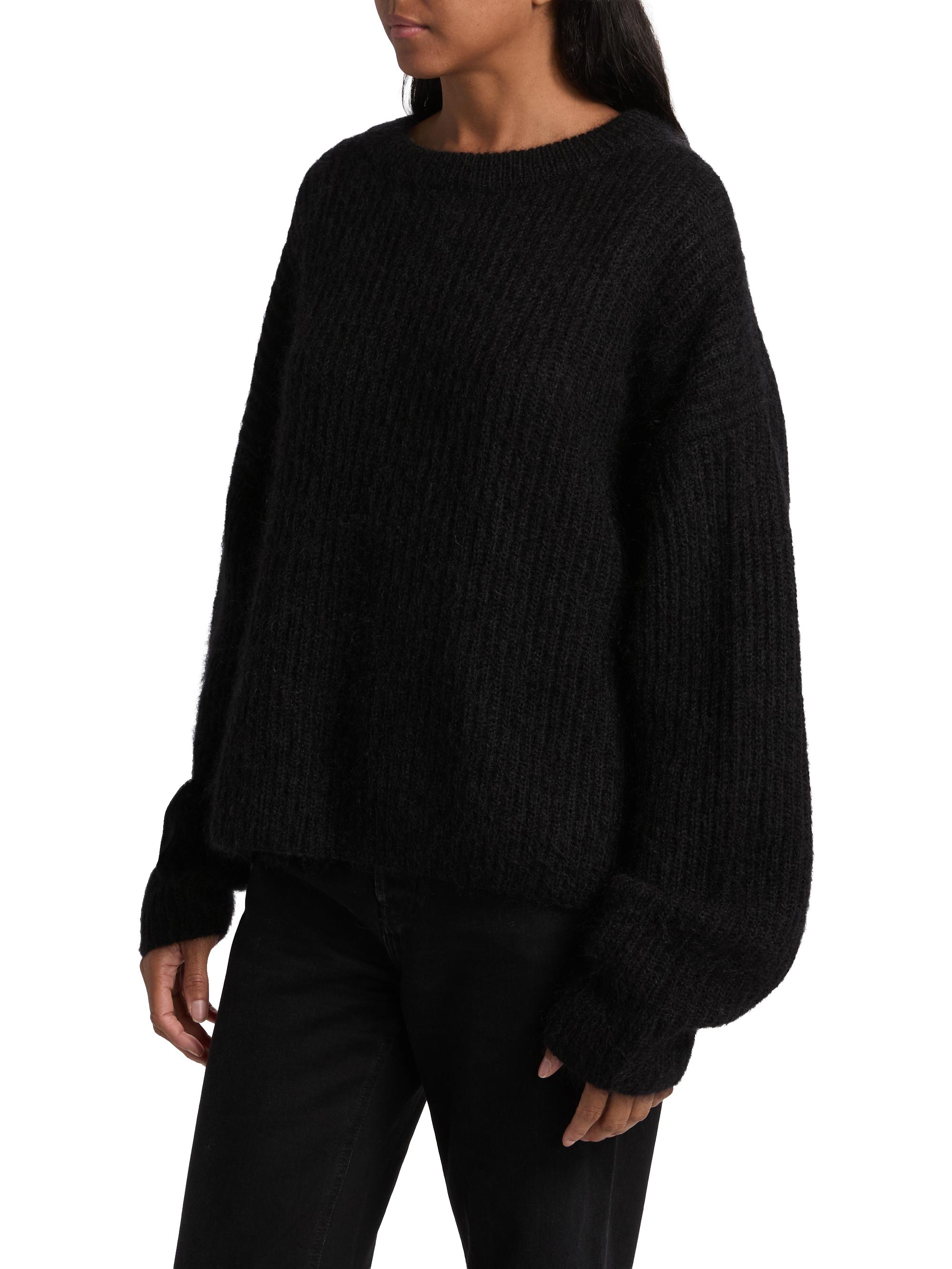Toteme Rib-Knit Mohair-Blend Sweater | Saks Fifth Avenue
