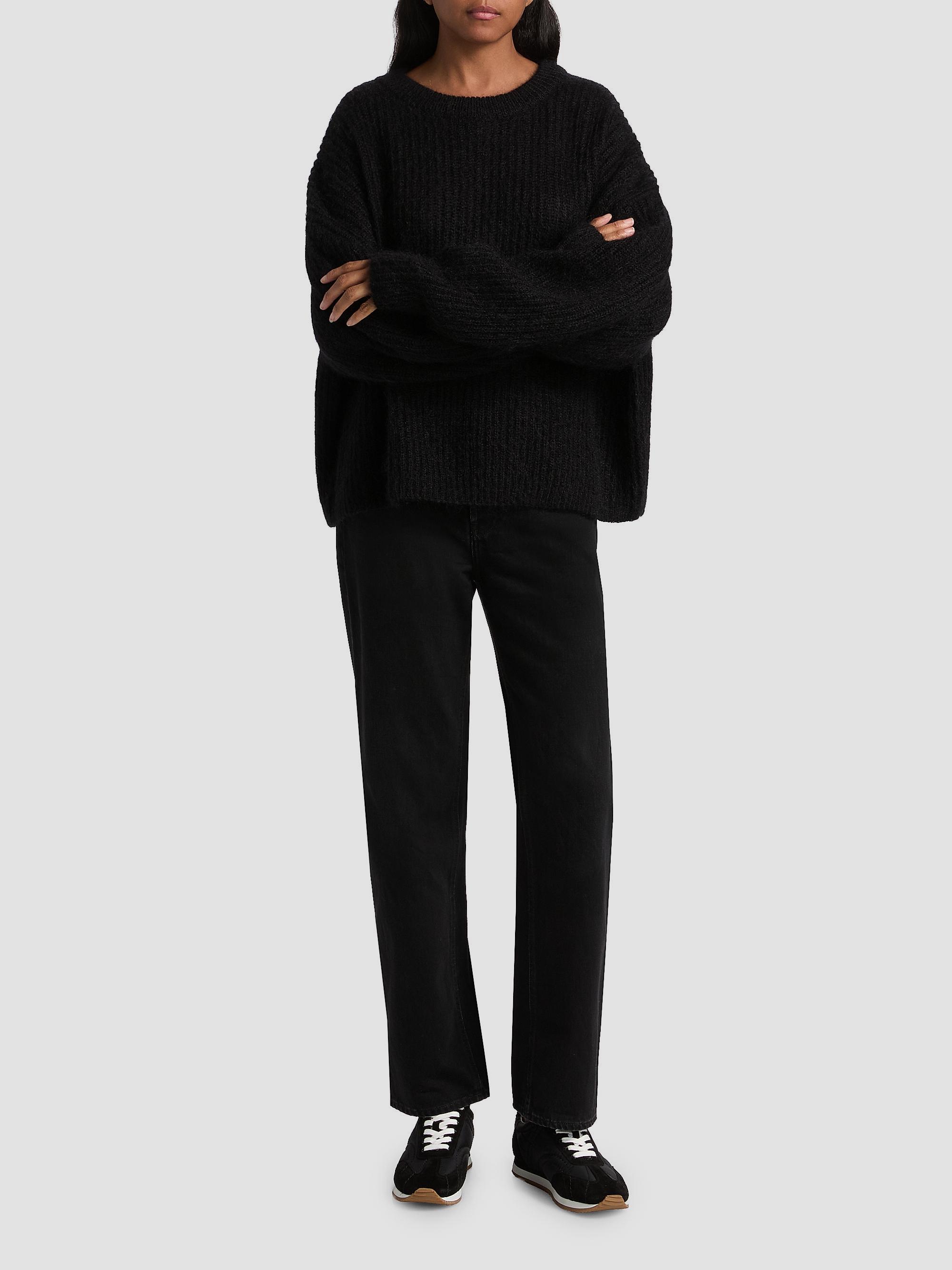 Toteme Rib-Knit Mohair-Blend Sweater | Saks Fifth Avenue