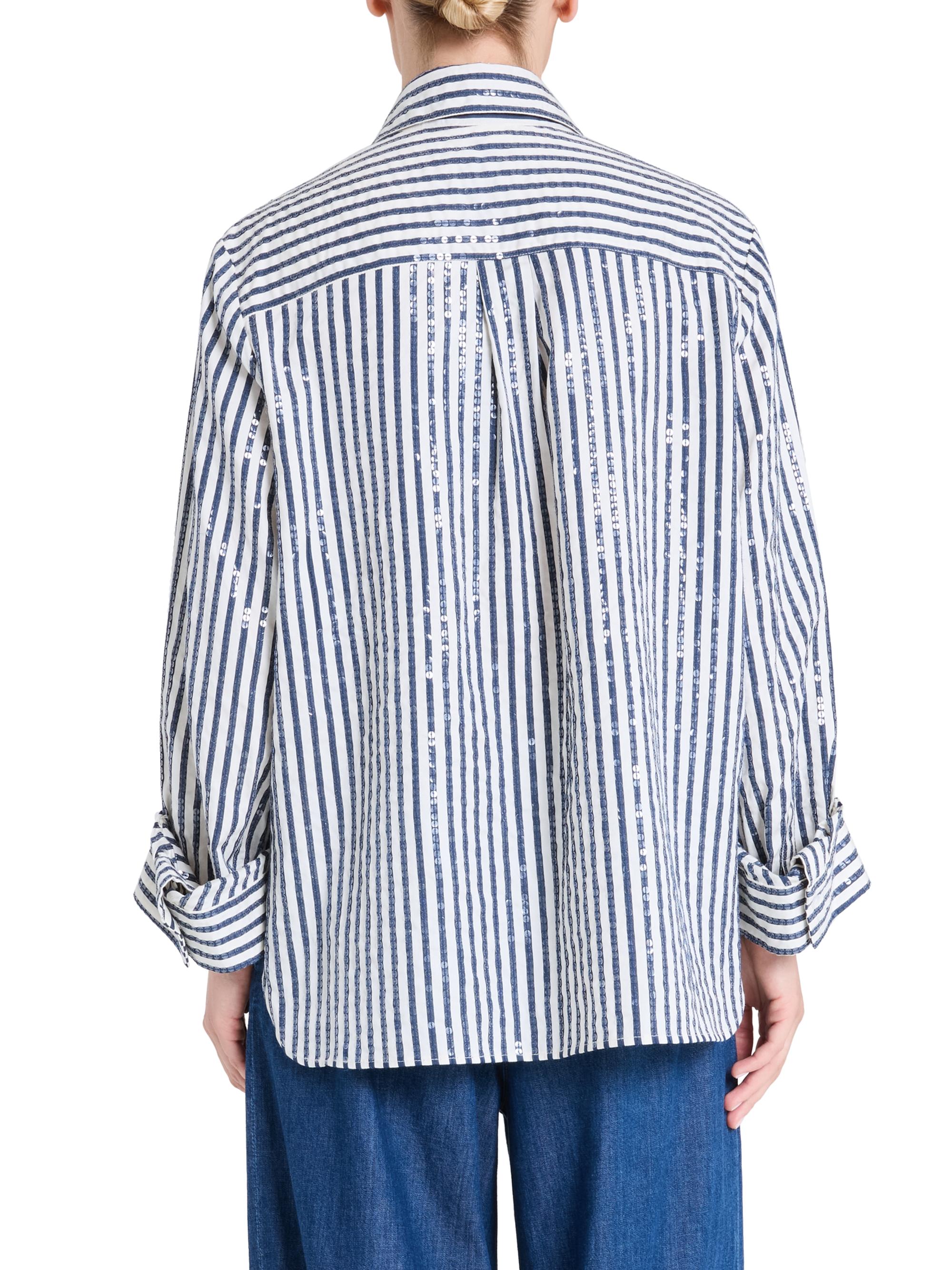 TWP Next Morning Striped Sequin Shirt | Saks Fifth Avenue