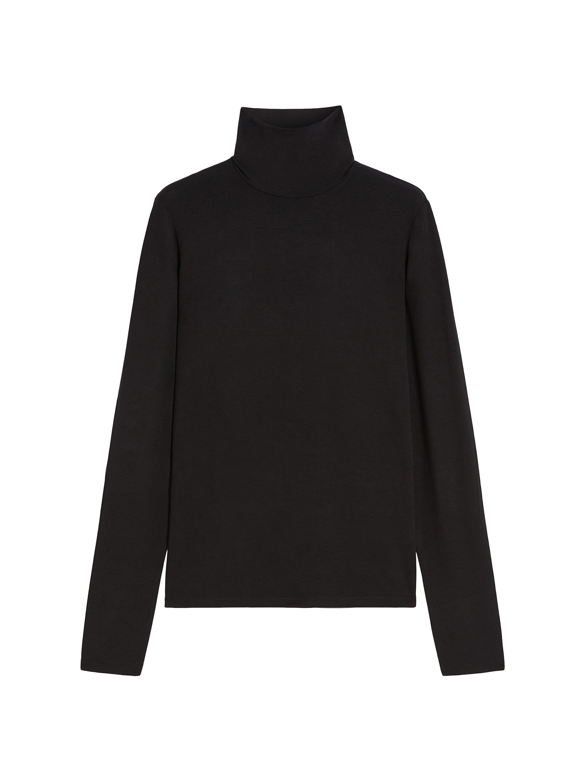 Weekend Max Mara Women's Stretch Viscose Turtleneck - Black