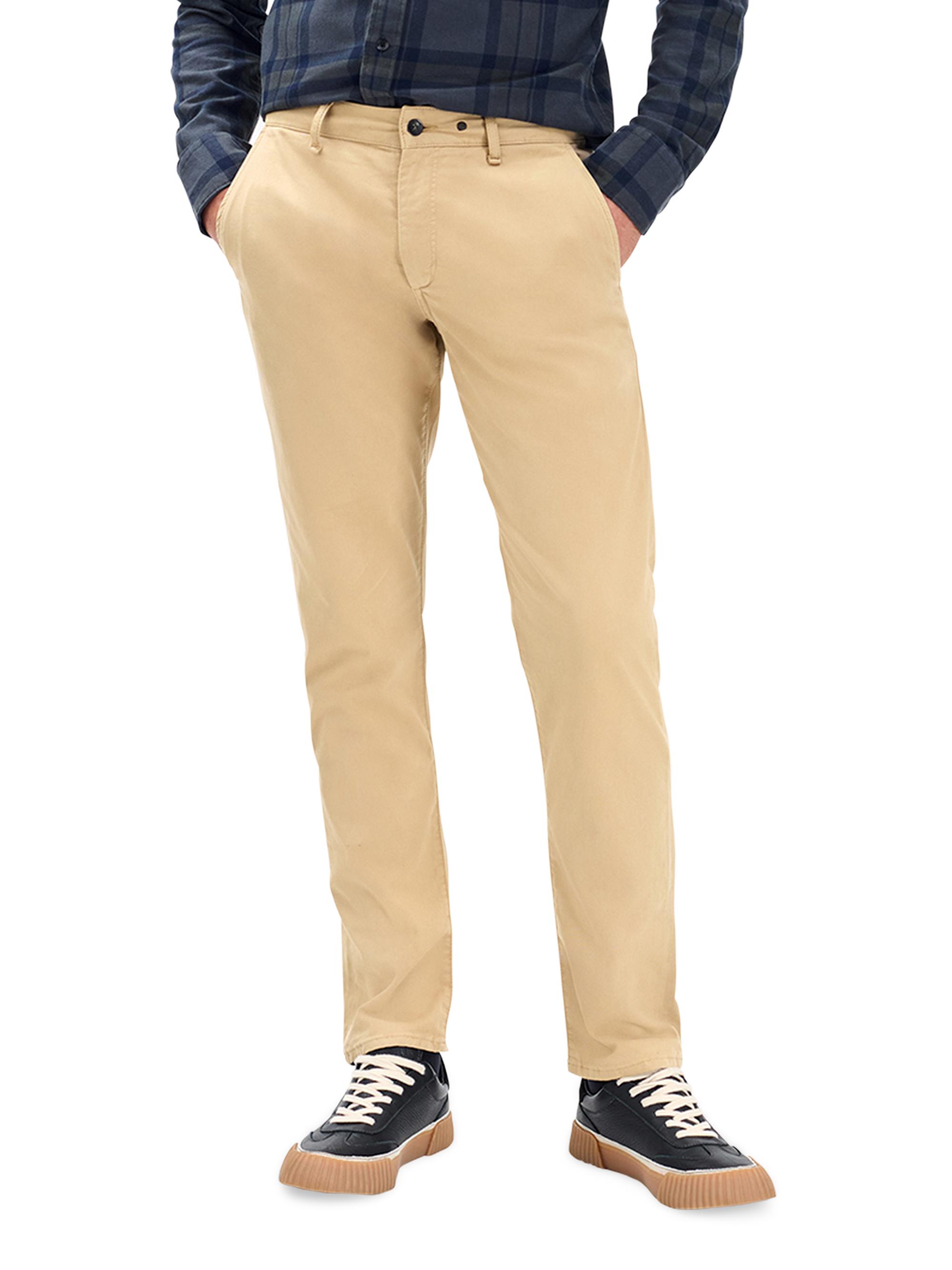 rag & bone Fit 3 Stretch-Twill Mid-Rise Straight-Leg Chino Pants