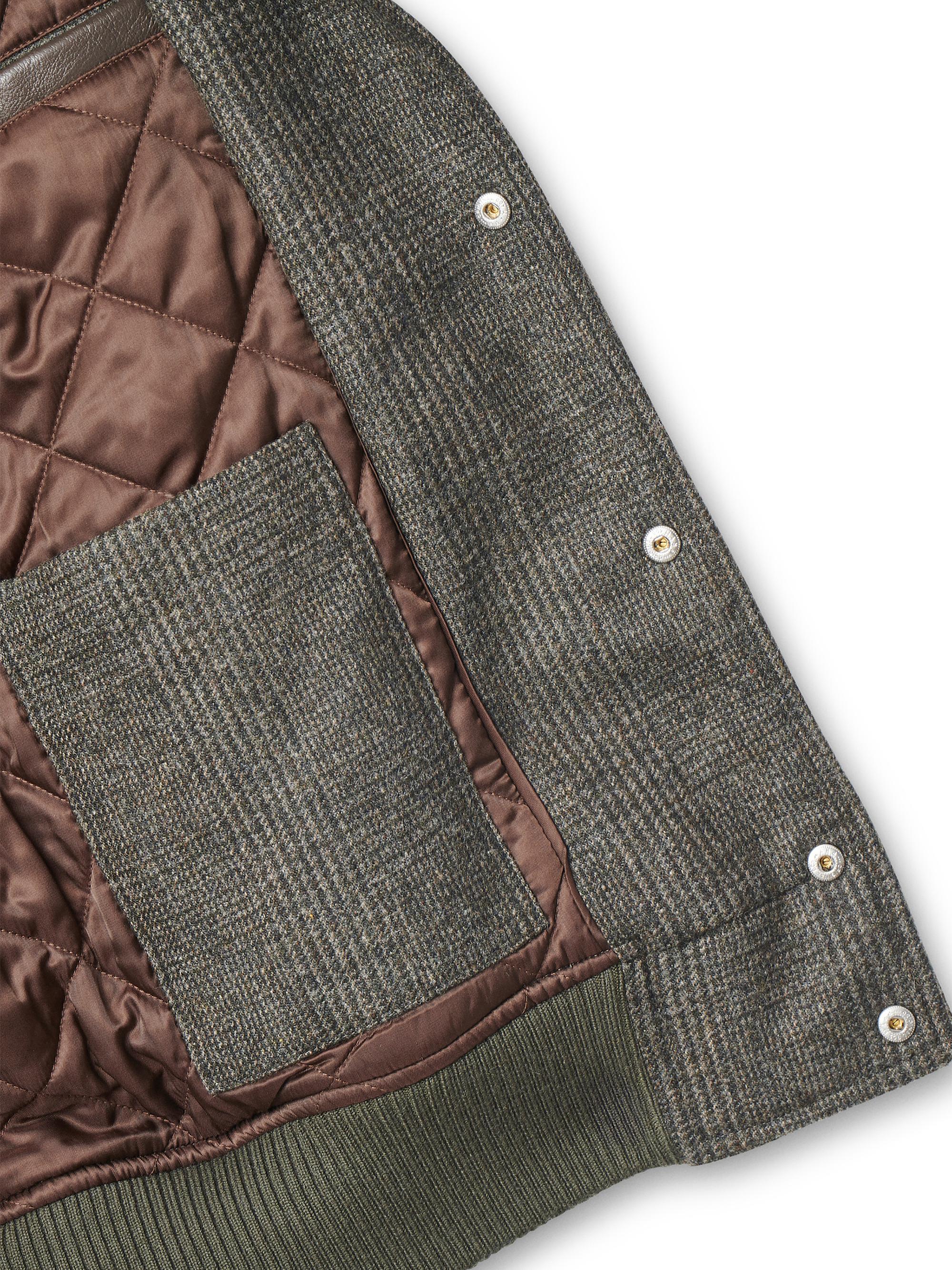 rag & bone Jeremy Wool & Leather Varsity Jacket | Saks Fifth Avenue