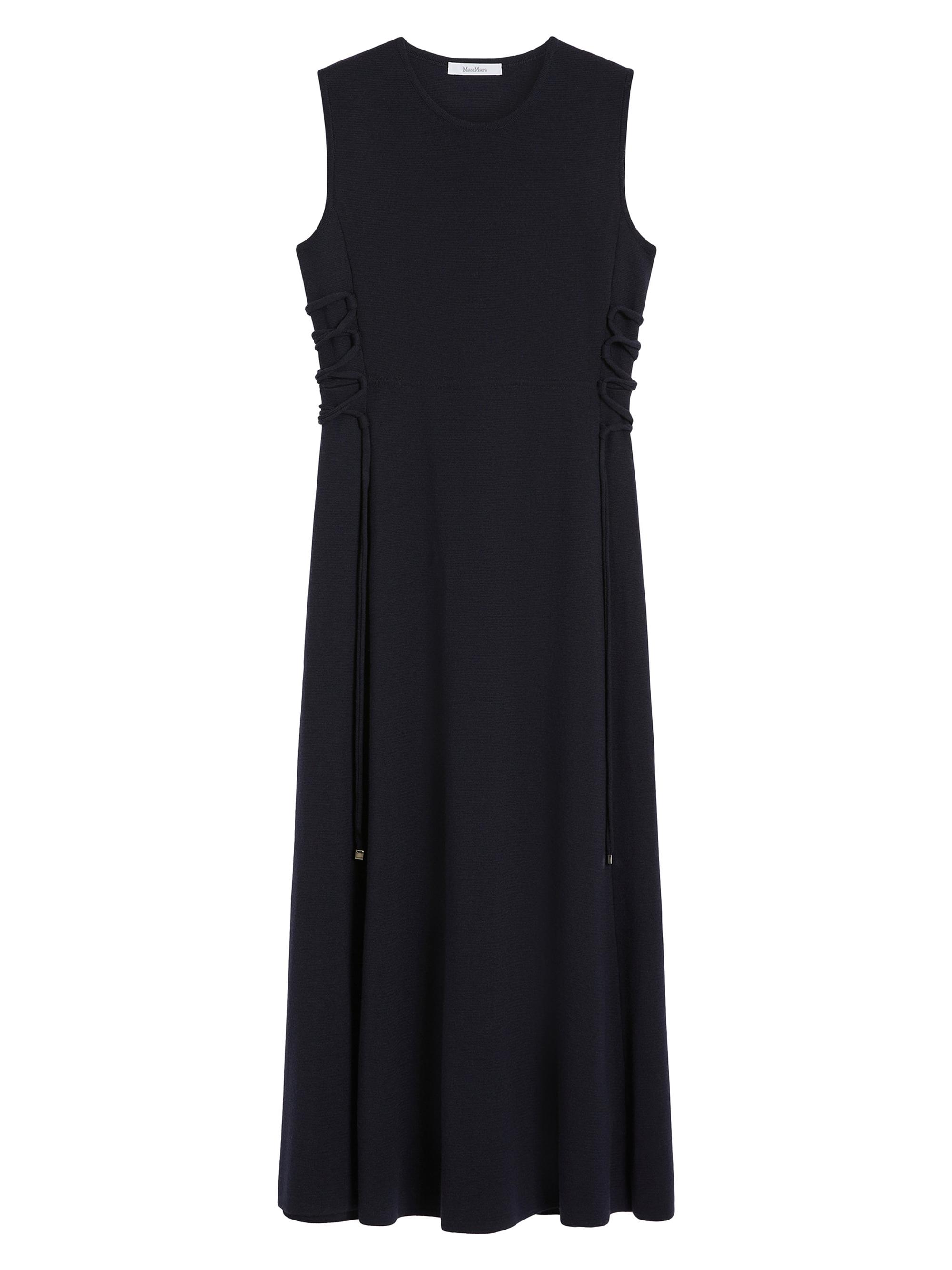 Max Mara Women's Sleeveless Wool Dress - Ultramarine