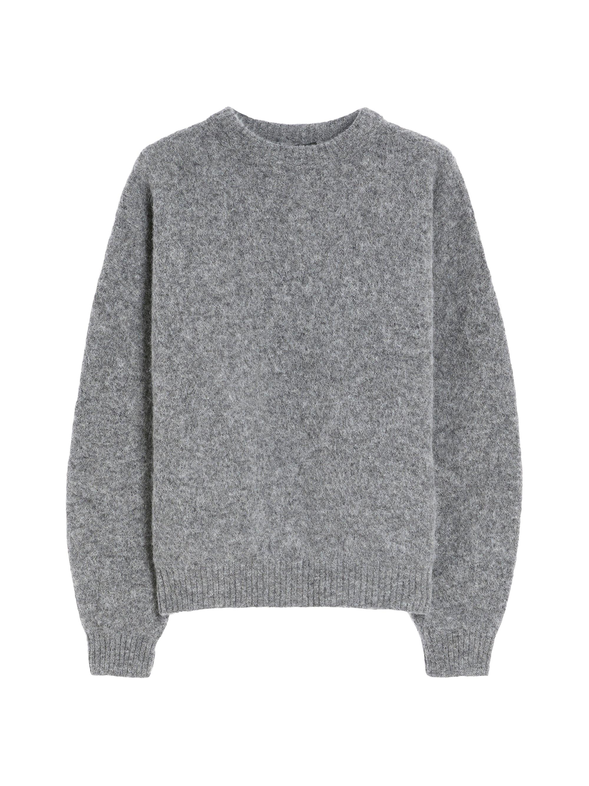 Weekend Max Mara Women's Alpaca and Wool Jumper - Medium Grey Melange
