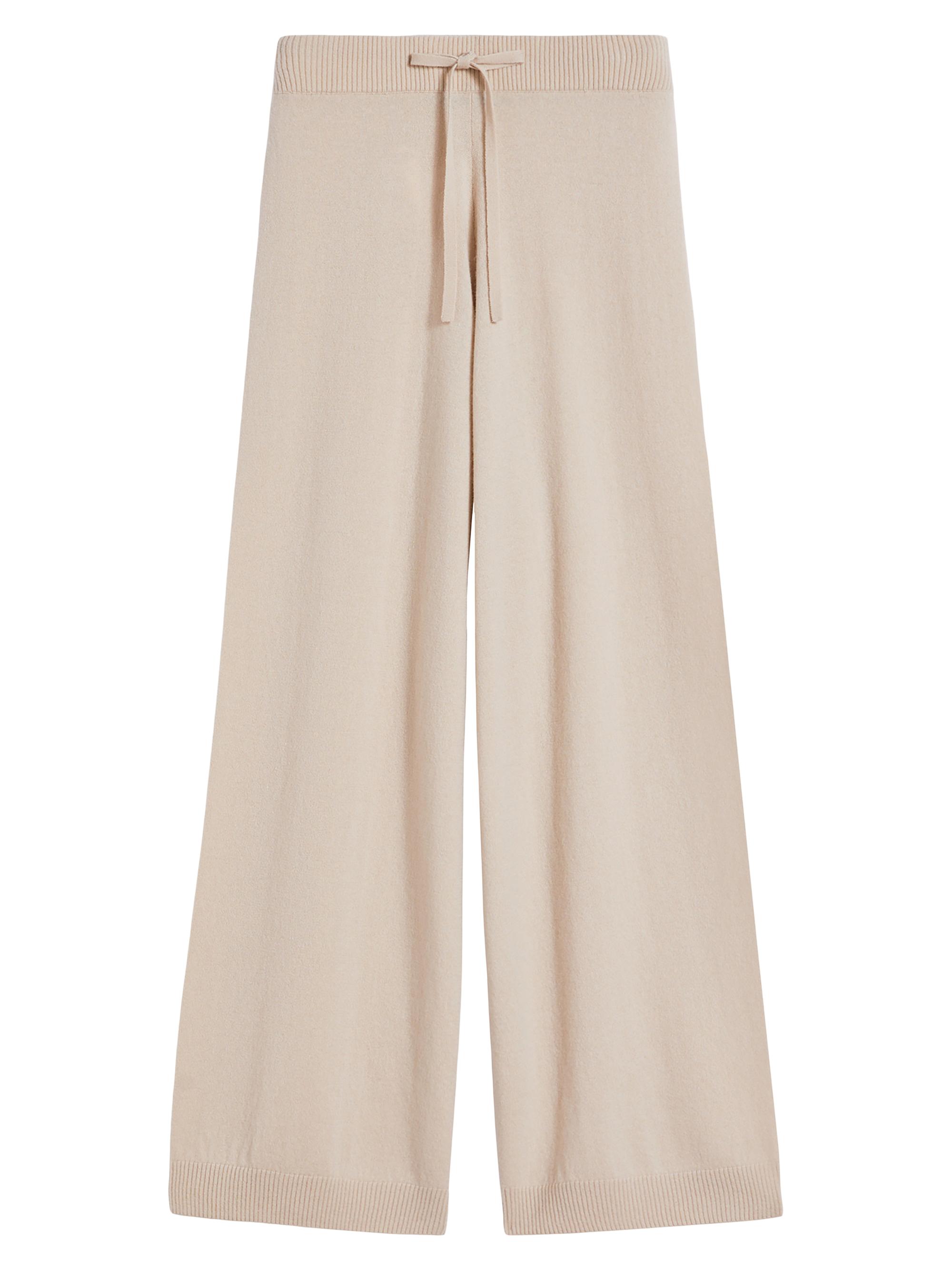 Weekend Max Mara Women's Wool and Cashmere Yarn Trousers - Beige