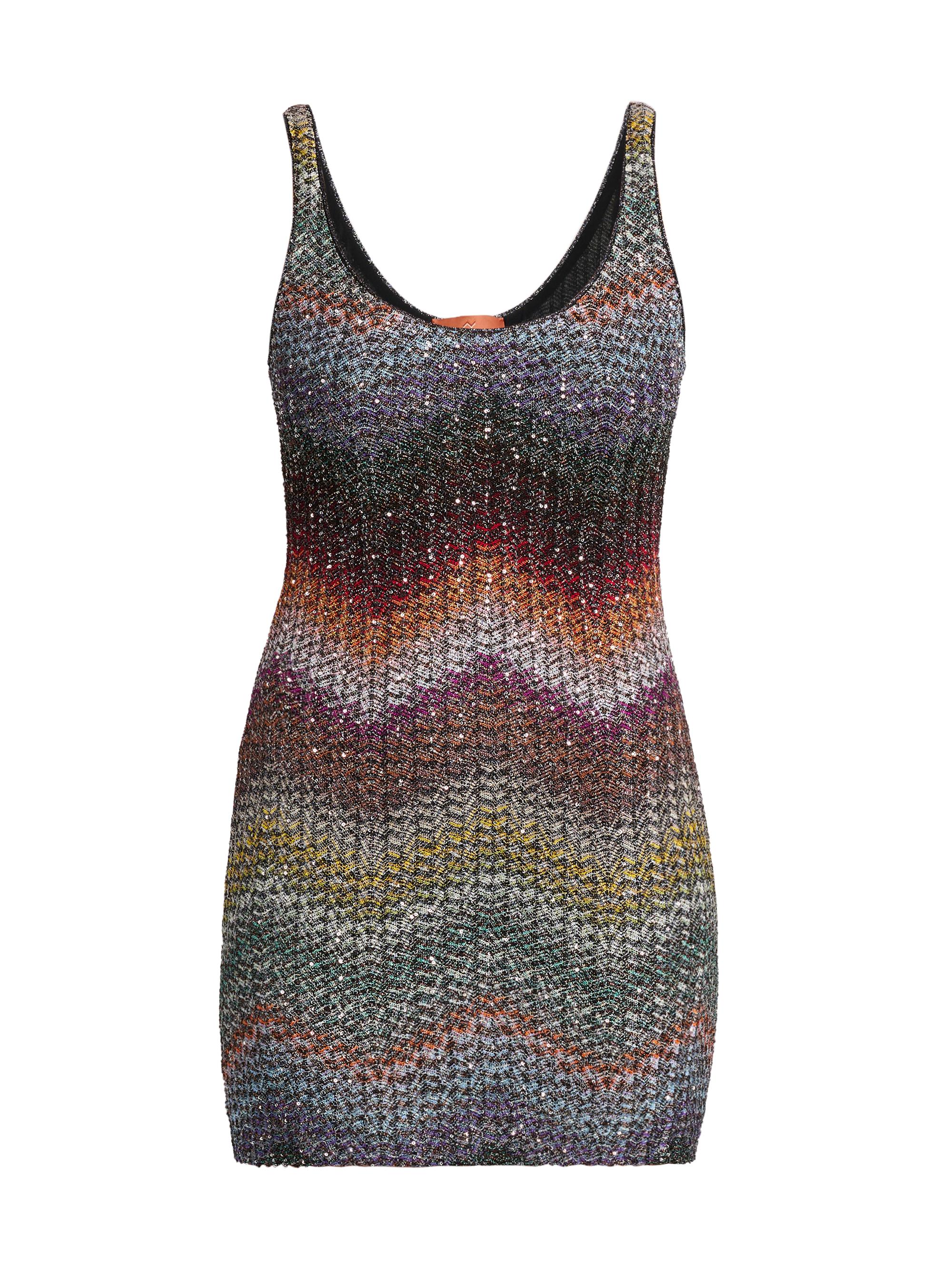 Missoni Women's Sequin Wefted Loom Knit Minidress - Dark Multi