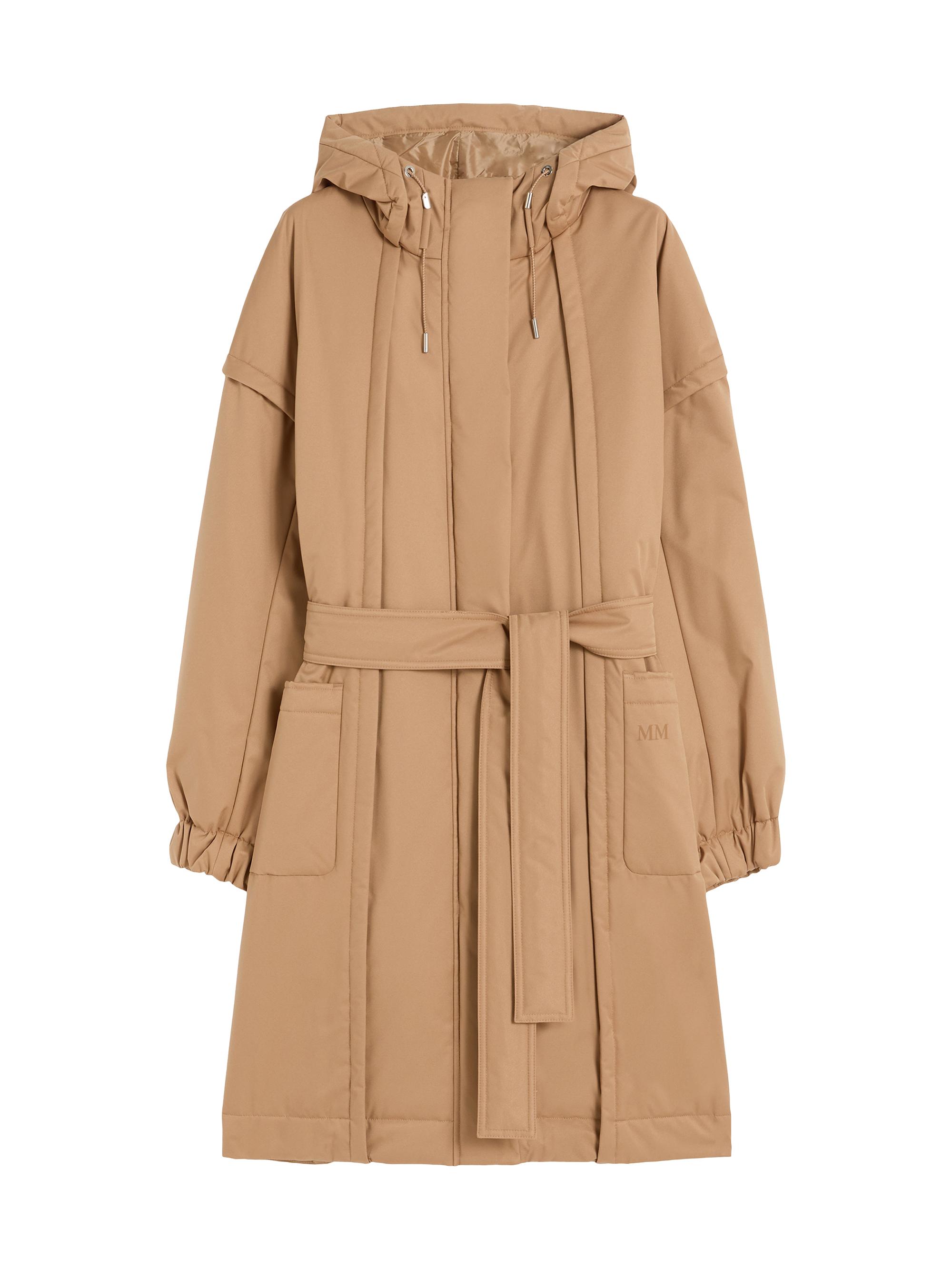 MM Max Mara Women's Twill Padded Parka - Camel
