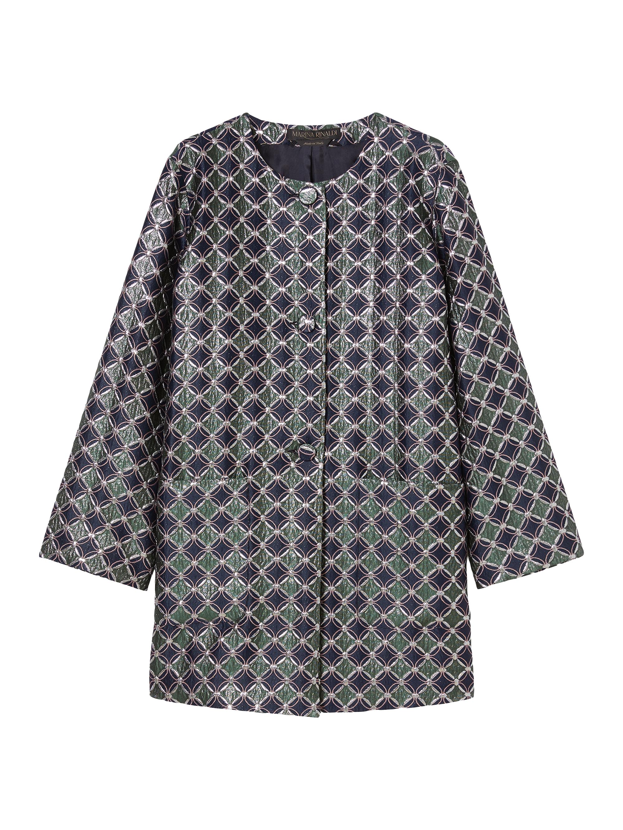 Marina Rinaldi Women's Jacquard Tunic - Midnightblue