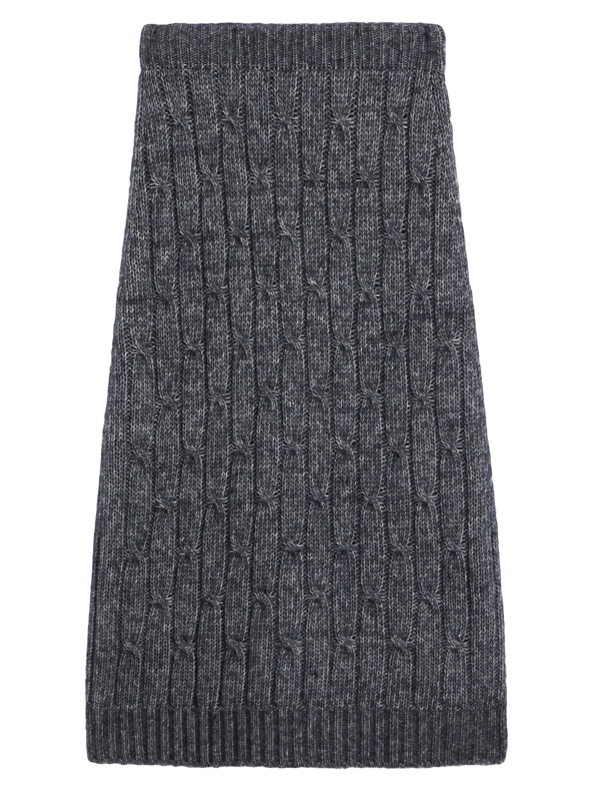 Max Mara Women's Flared Alpaca Blend Skirt - Dark Grey