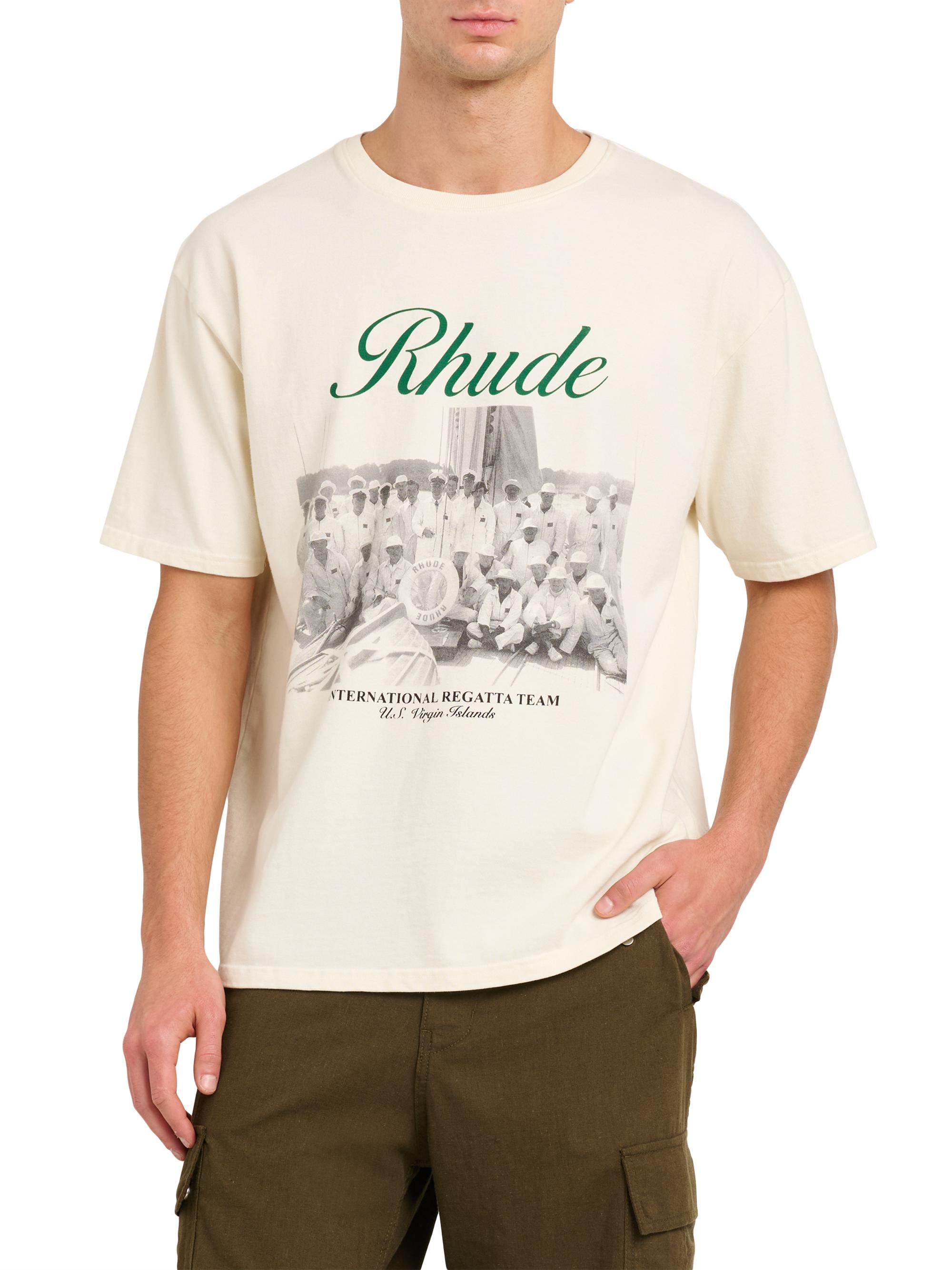 Virgin Islands Script Cotton T-Shirt