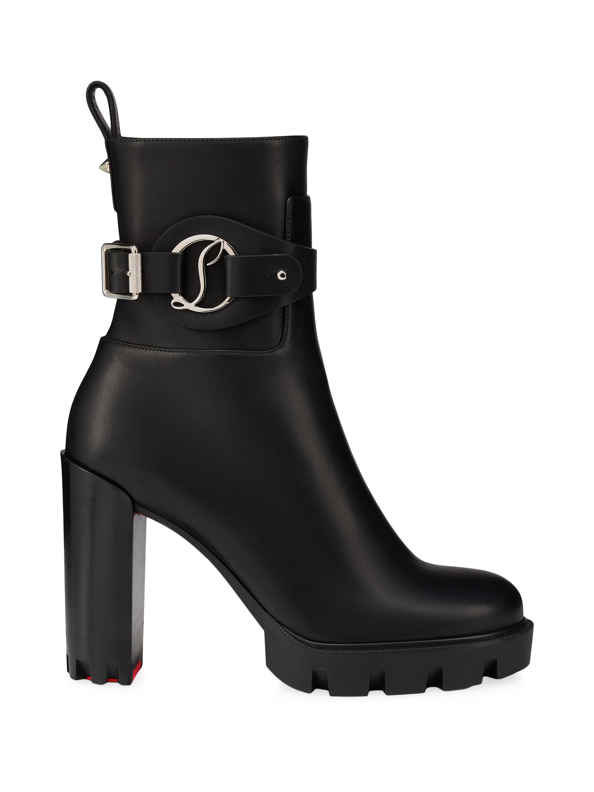 Christian Louboutin Oxybootie College 20MM Boots | Saks Fifth Avenue