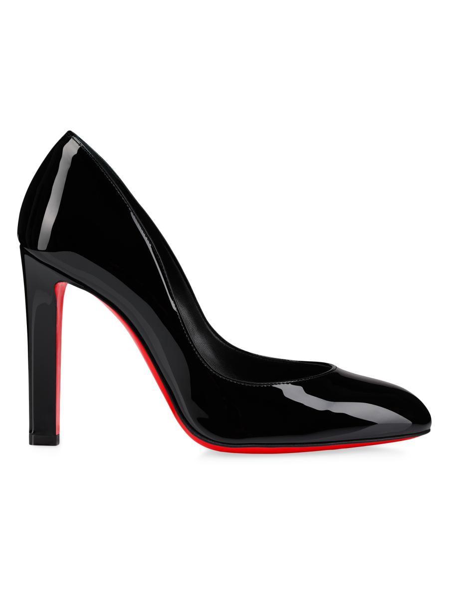Christian Louboutin Fannylove 100MM Patent Leather Pumps | Saks