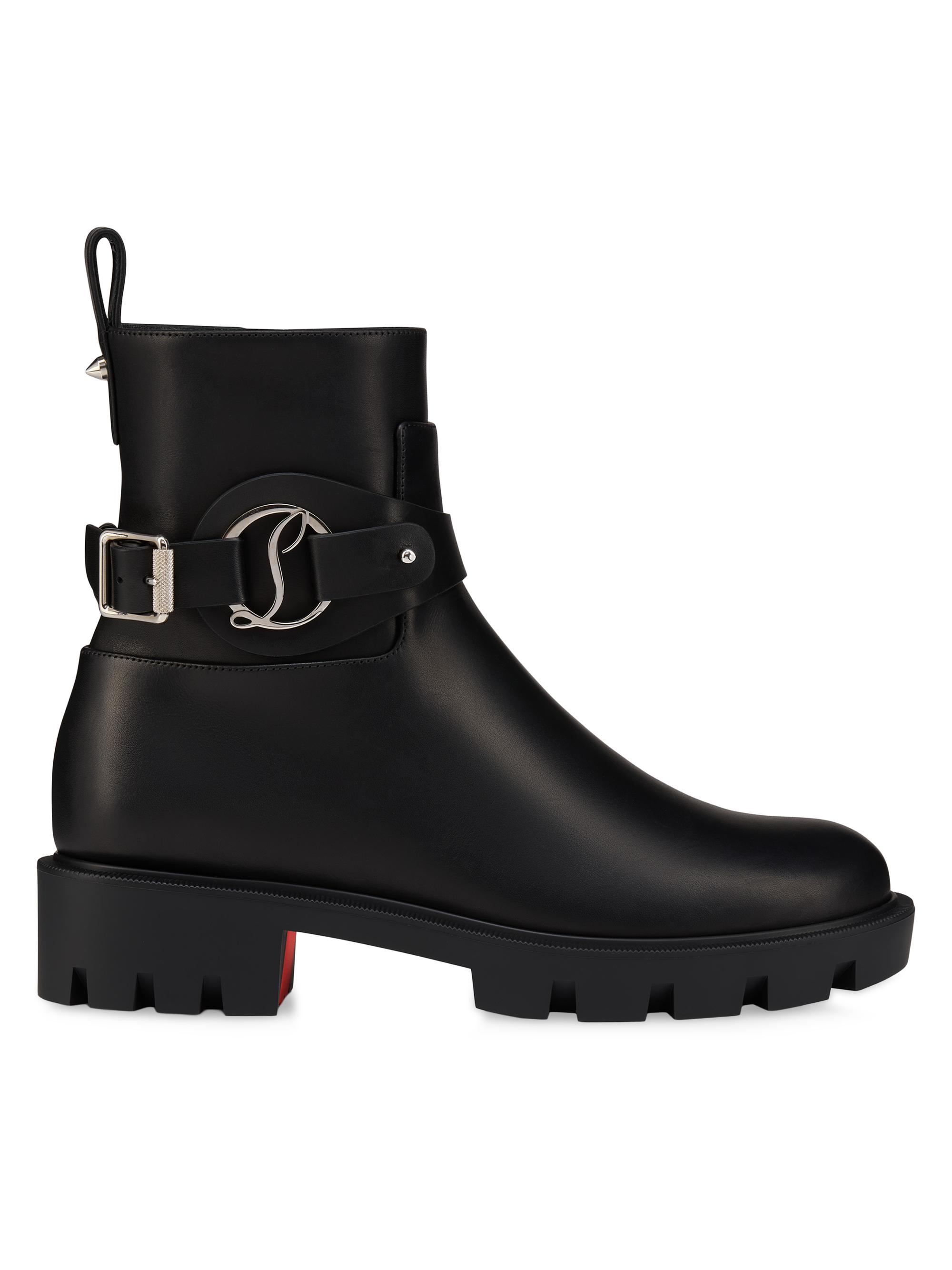 Christian Louboutin Oxybootie College 20MM Boots | Saks Fifth Avenue
