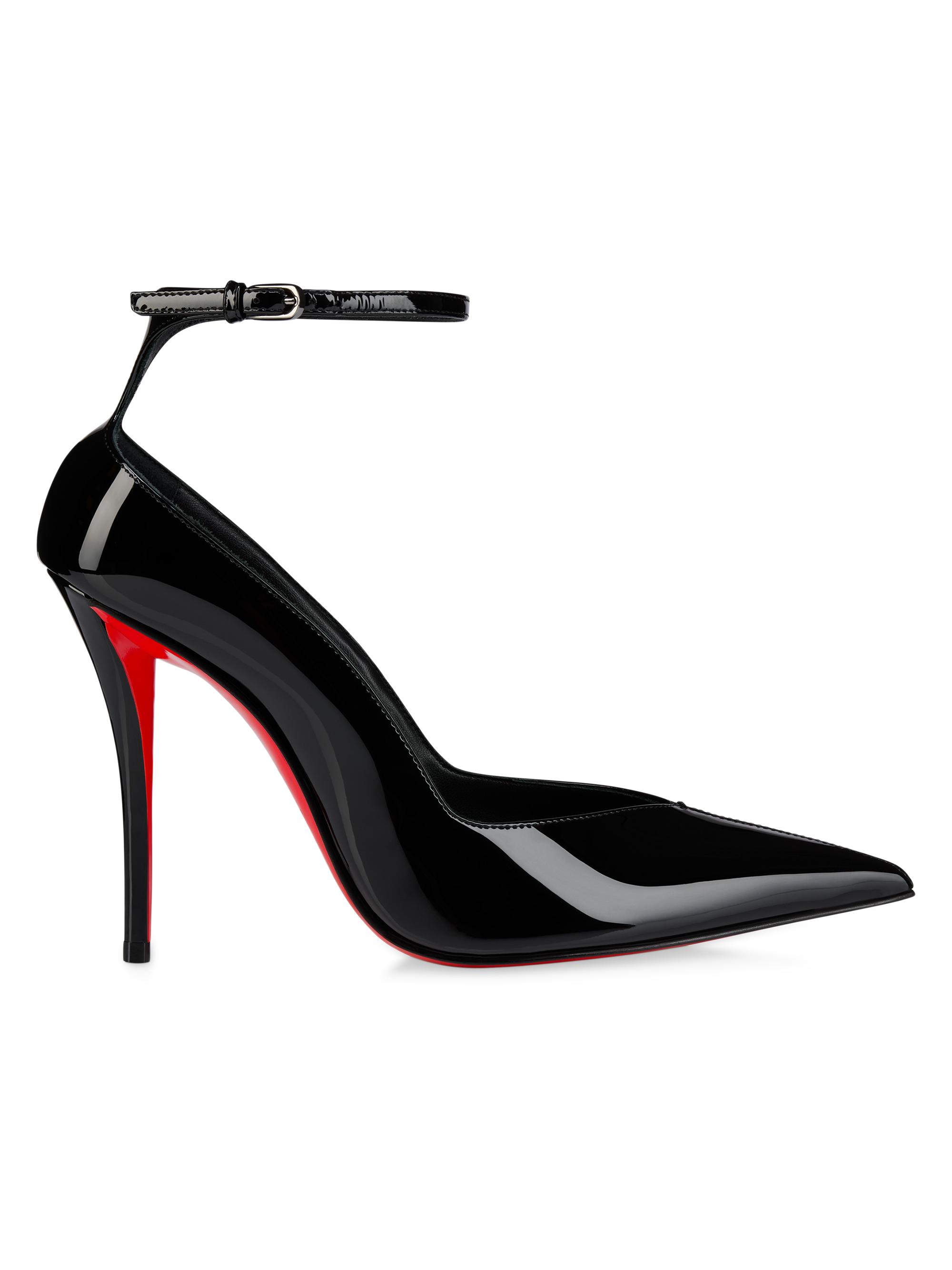 Christian Louboutin Erozee 100MM Patent Leather Pumps | Saks Fifth