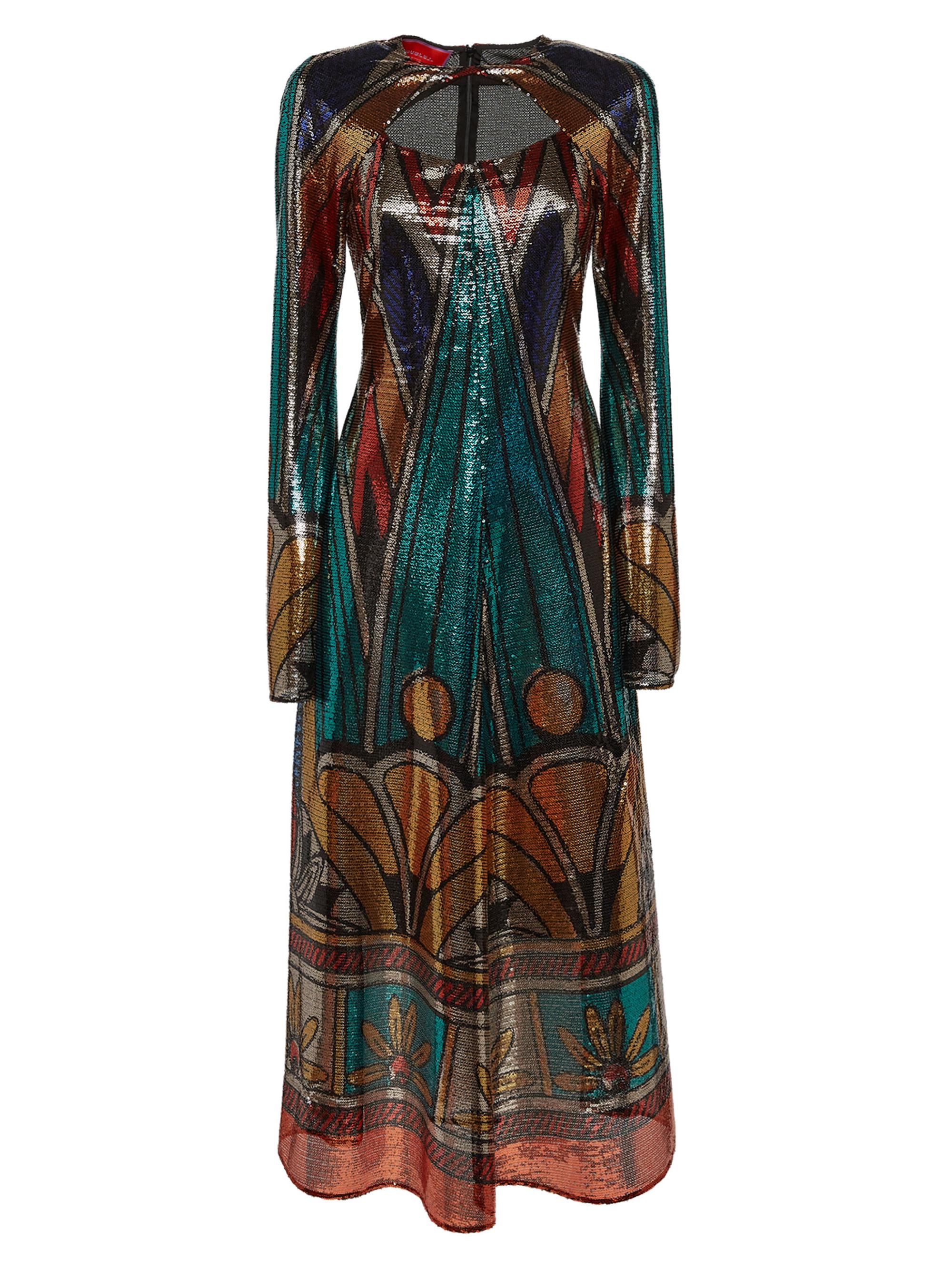 La DoubleJ Women's Farfalla Dress - Philae Placee Multicolor