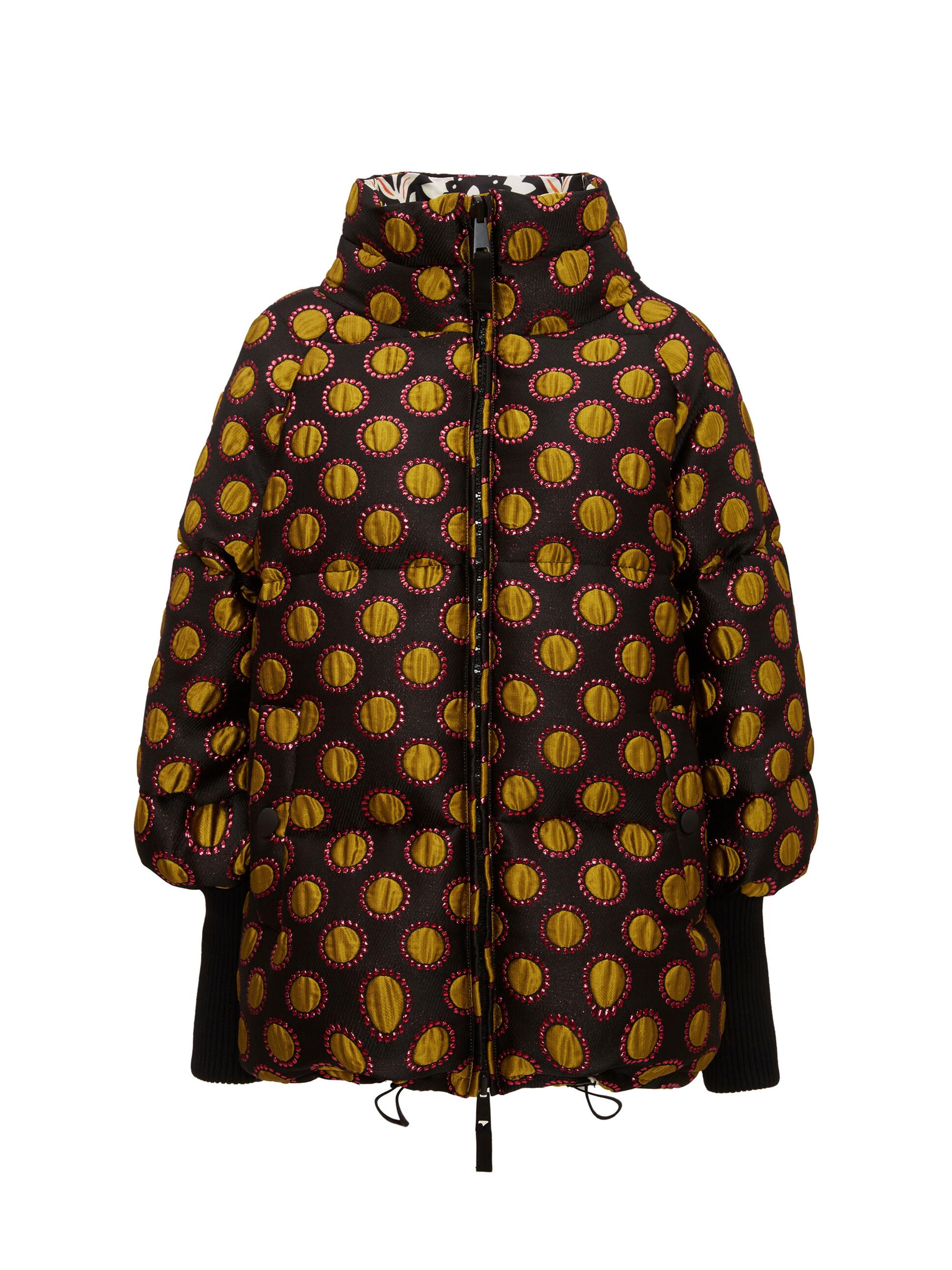 La DoubleJ Women's St. Moritz Reversible Jacket - Jacquard Winter Sun Black