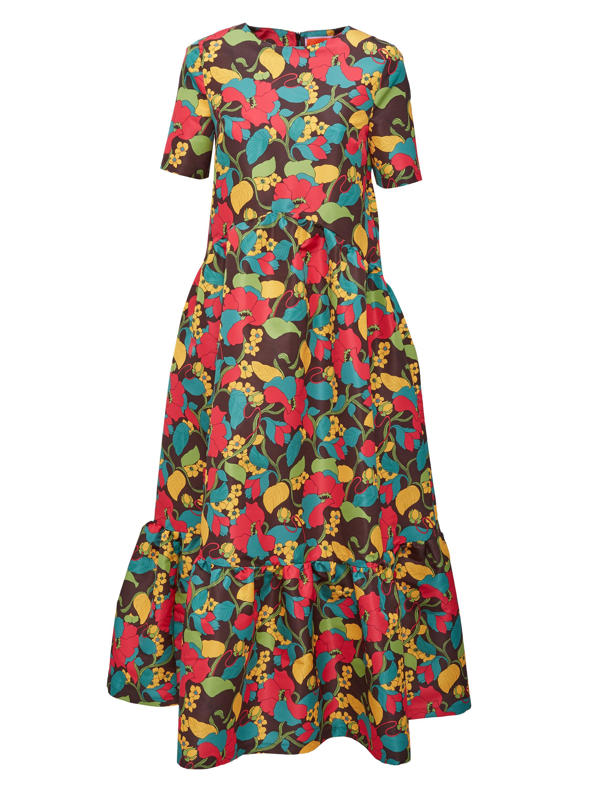 La DoubleJ Women's Belle Dress - Vines Brown