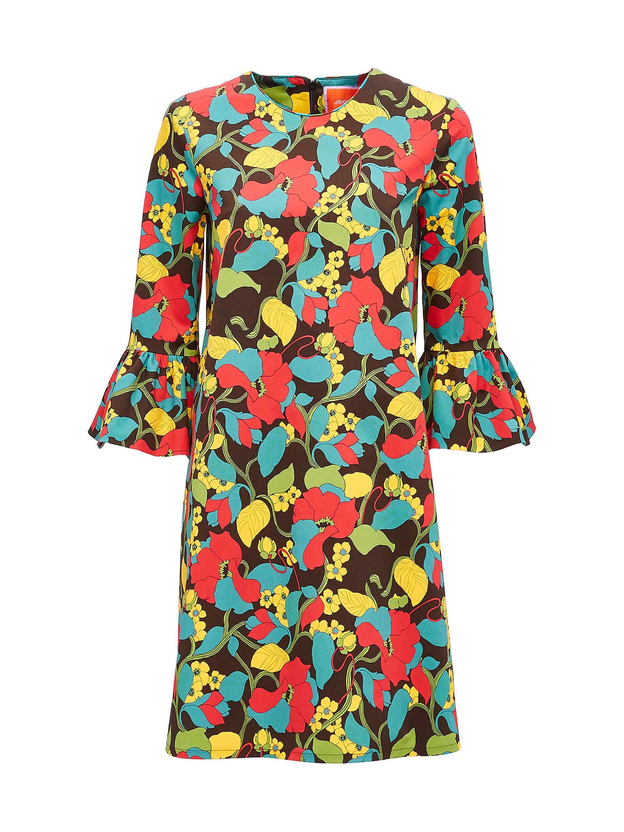 La DoubleJ Women's 24/7 Dress - Vines Brown