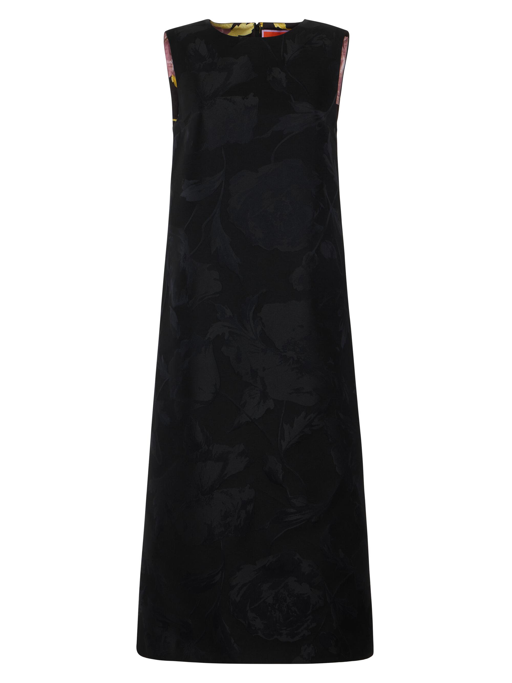 La DoubleJ Women's Column Dress - Sylph Jacquard Black