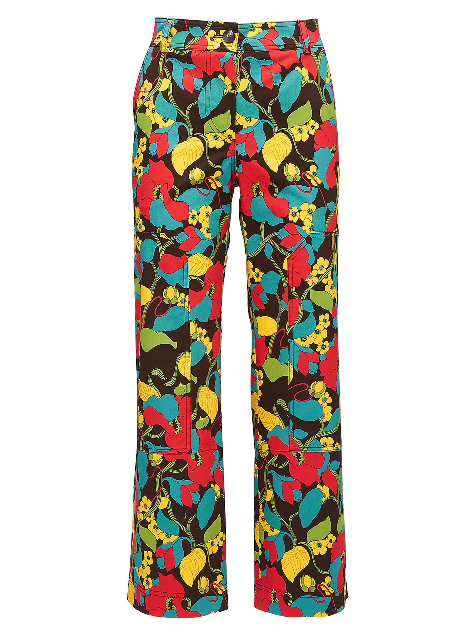 La DoubleJ Women's Cargo Pants - Vines Brown