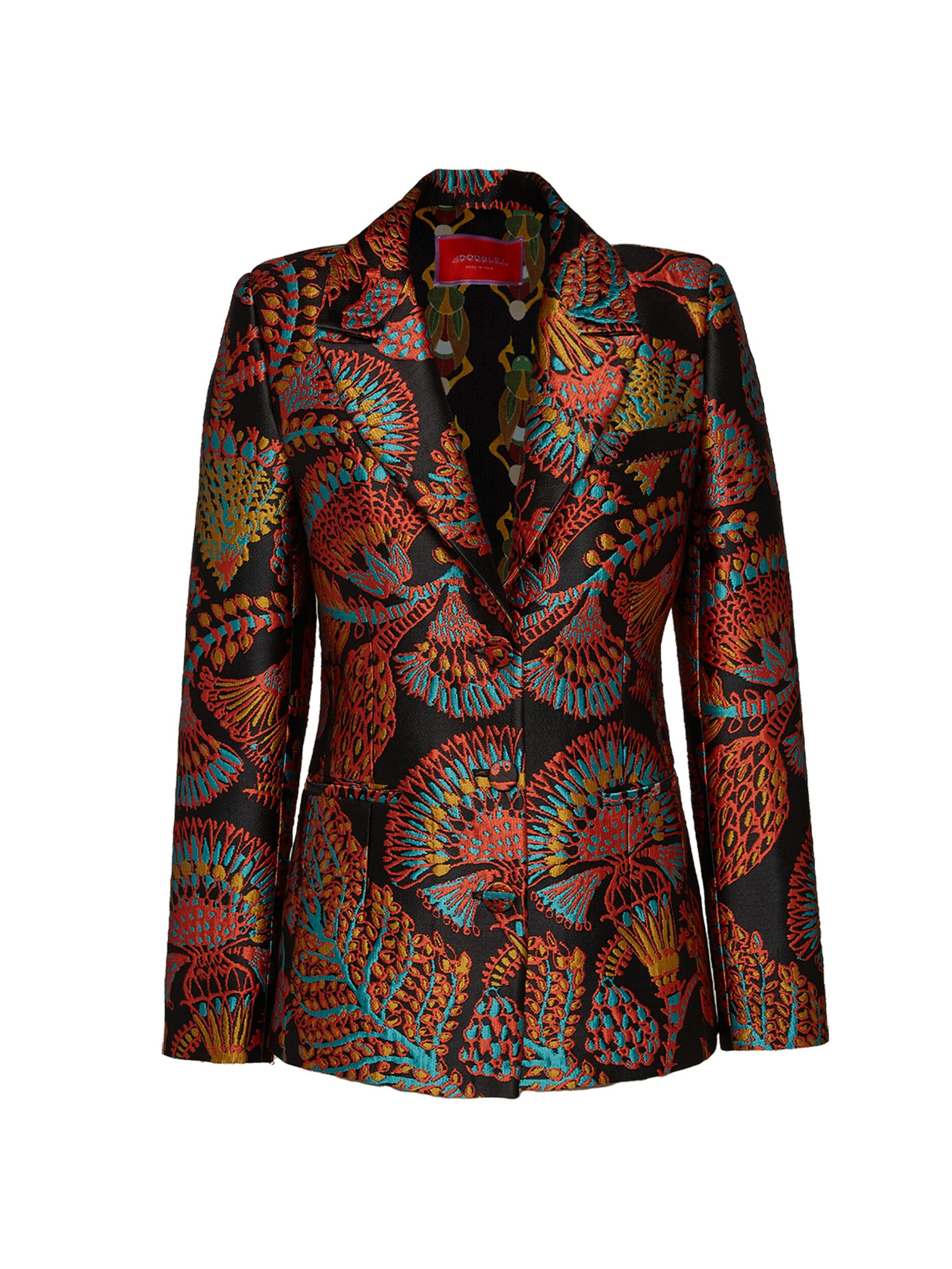 La DoubleJ Women's 24/7 Jacket Bis - Jacquard Sicomore Black