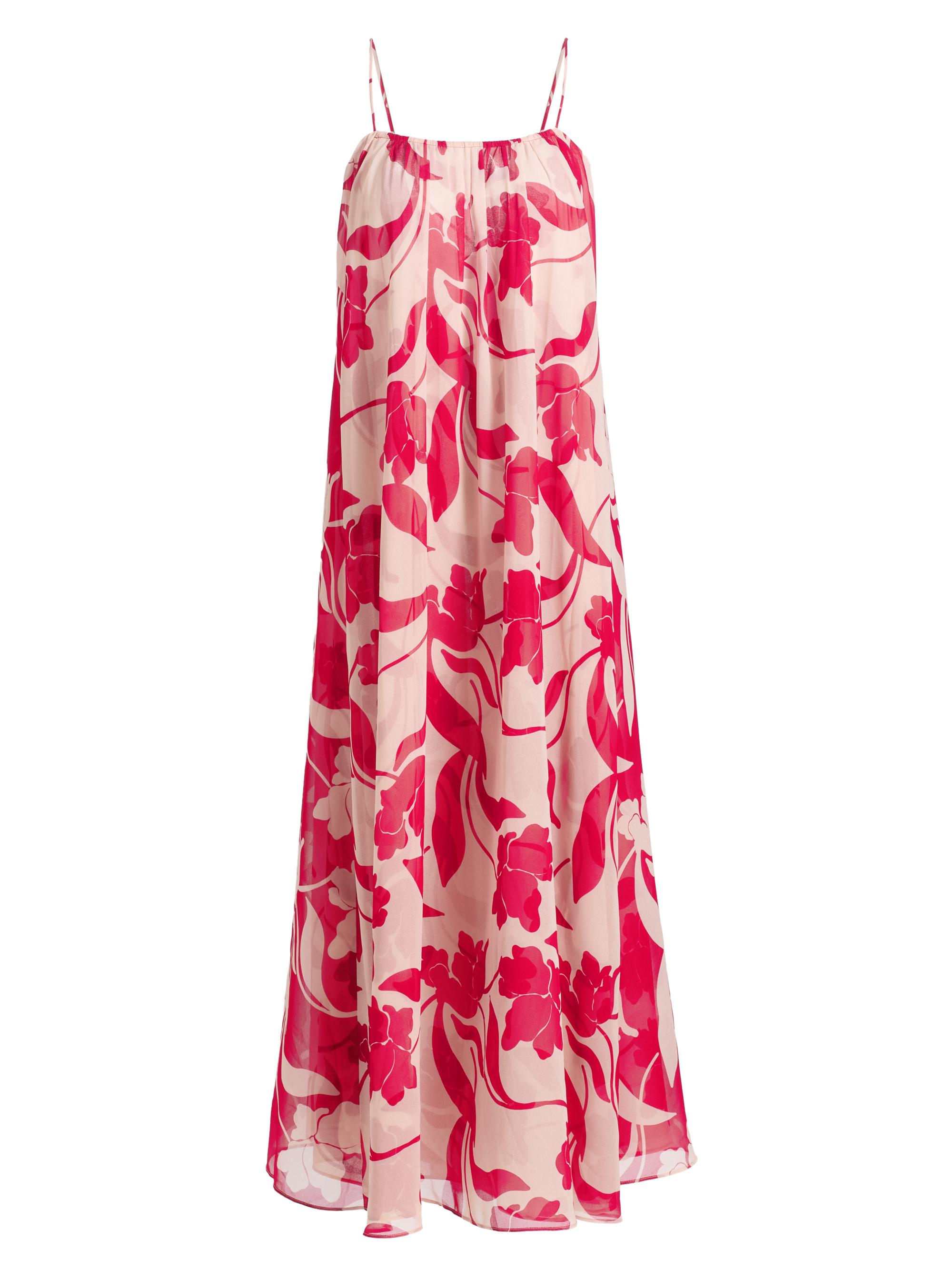 Misa Los Angeles Women's Stella Floral Chiffon Maxi Dress - Cherry Flora Mix