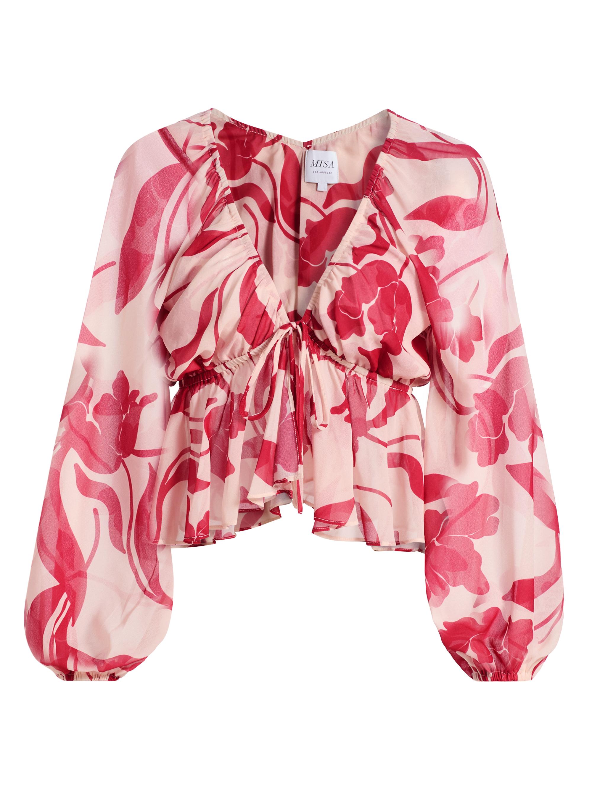 Porcelain Garden Linen Blouse