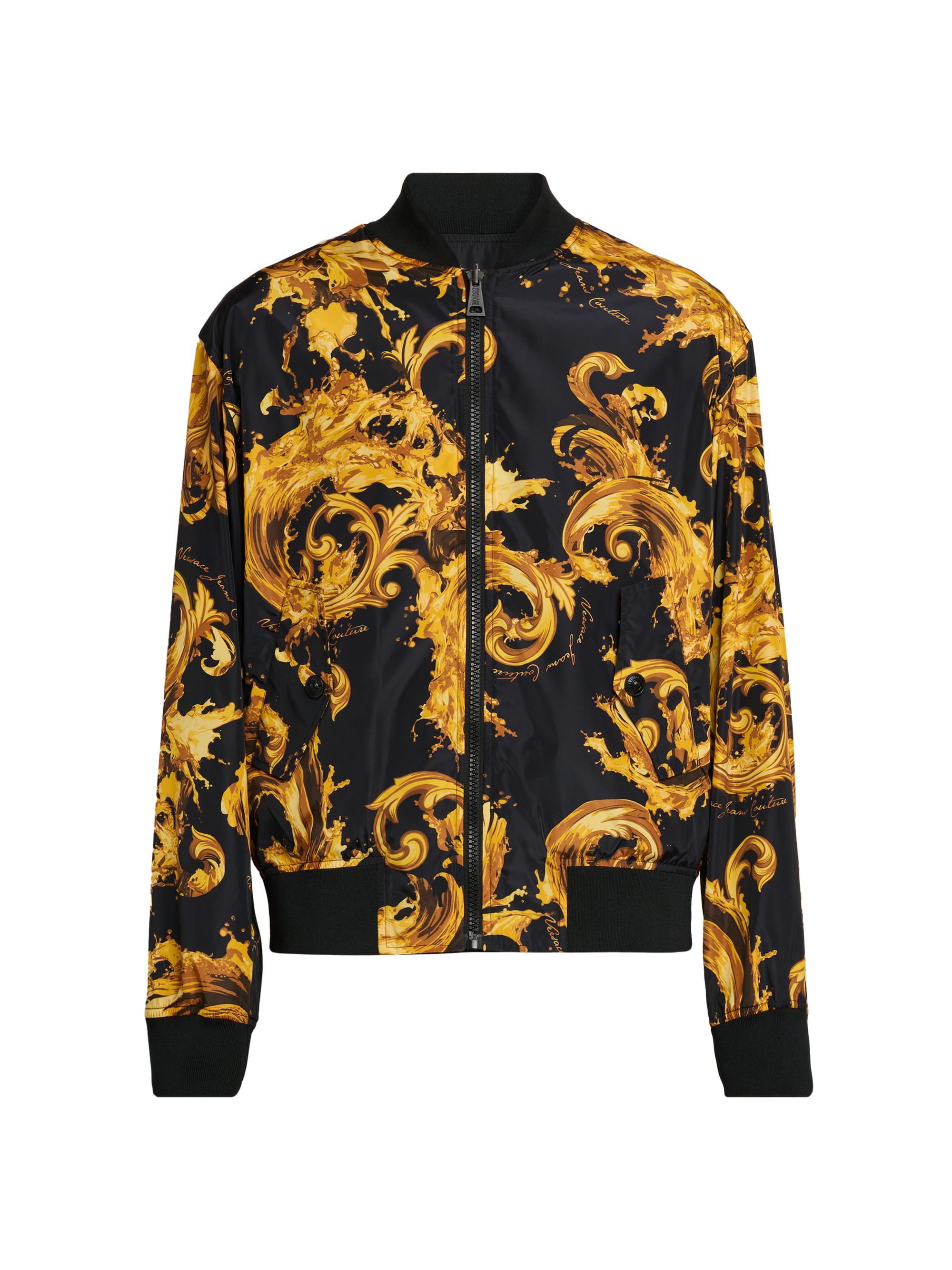 Versace Jeans Couture Chain-Link Bomber Jacket | Saks Fifth Avenue