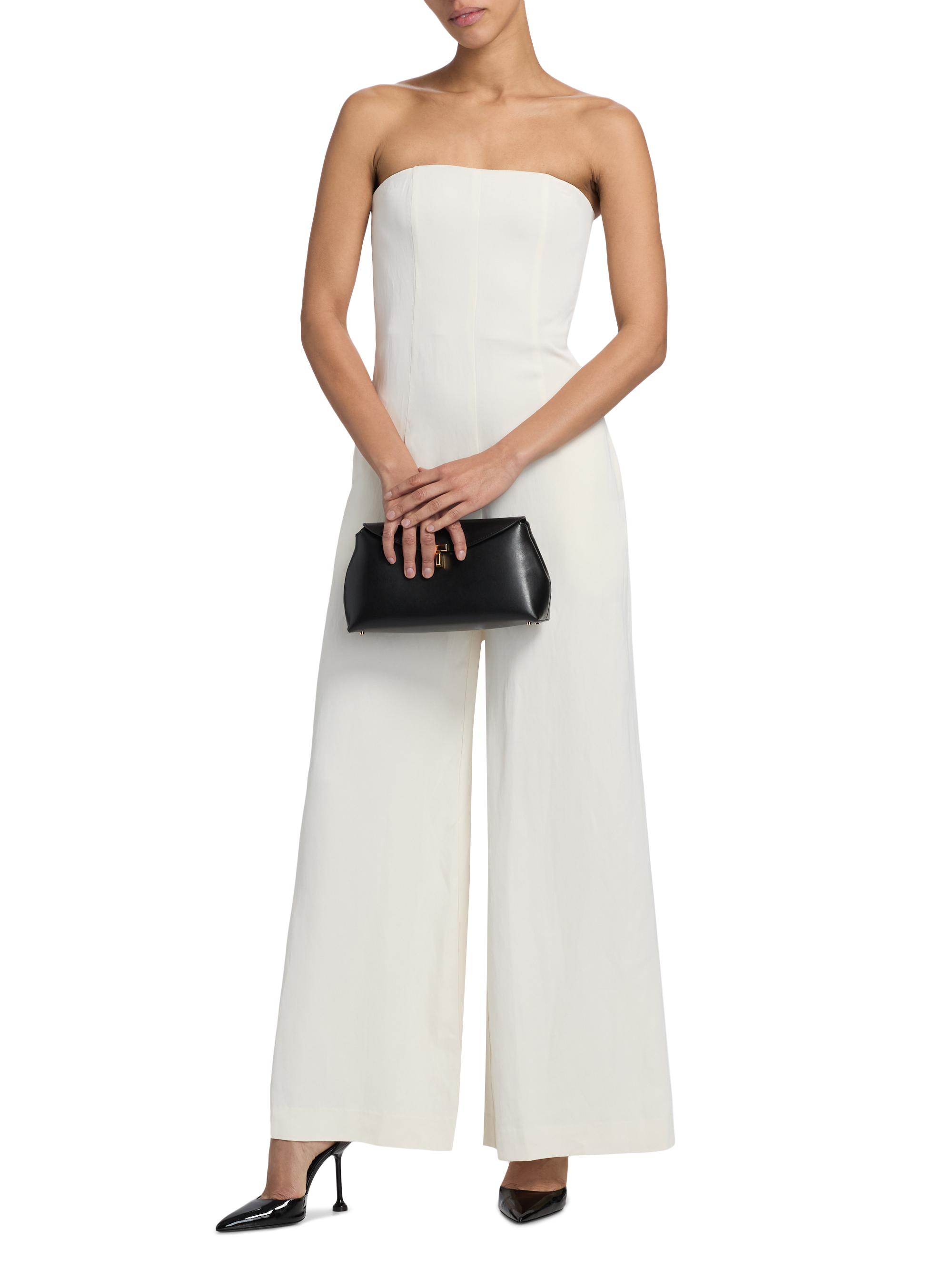 TWP Jade Strapless Straight-Leg Jumpsuit | Saks Fifth Avenue