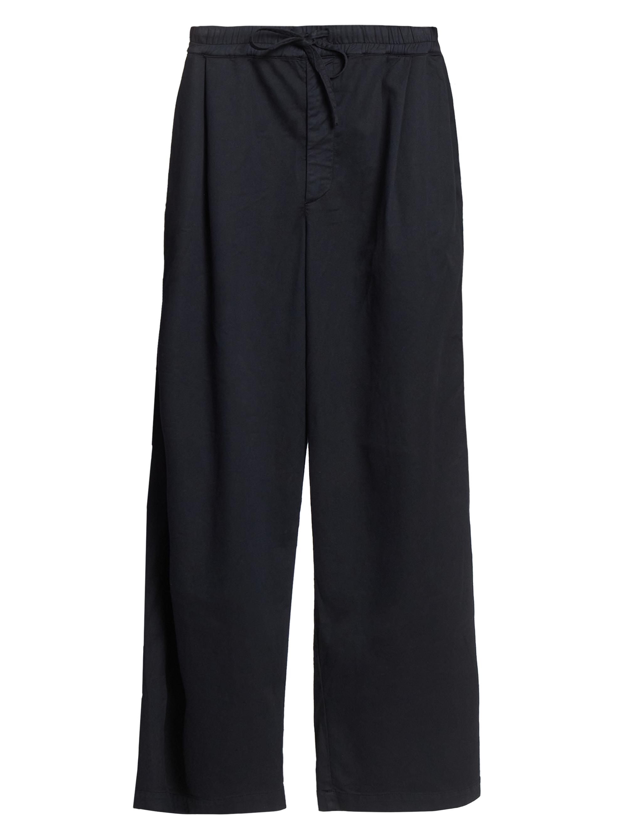 Officine Générale Men's Peterson Twill Drawstring Trousers - Faded Black