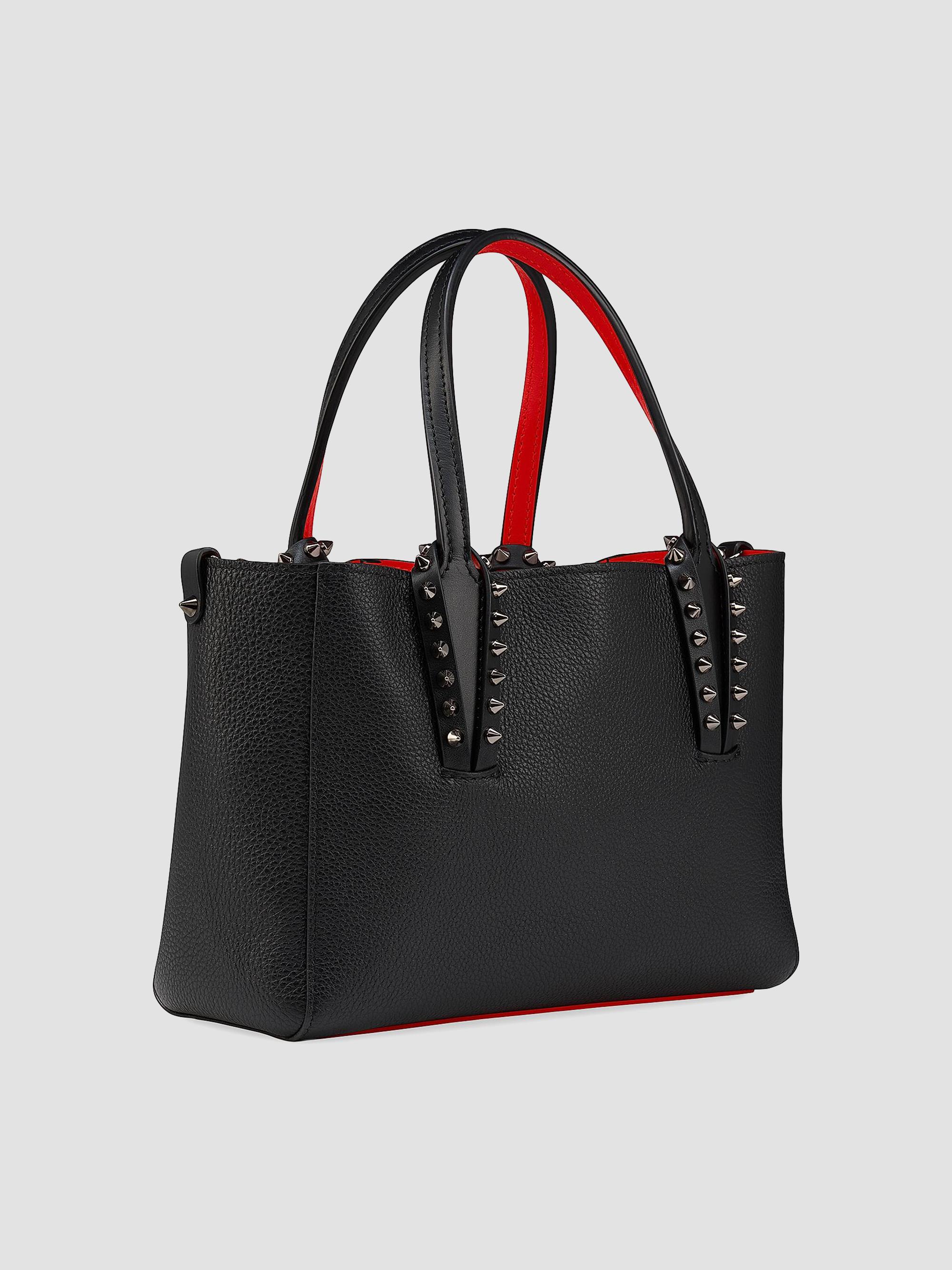 Christian Louboutin Cabata Mini Leather Tote Bag | Saks Fifth Avenue