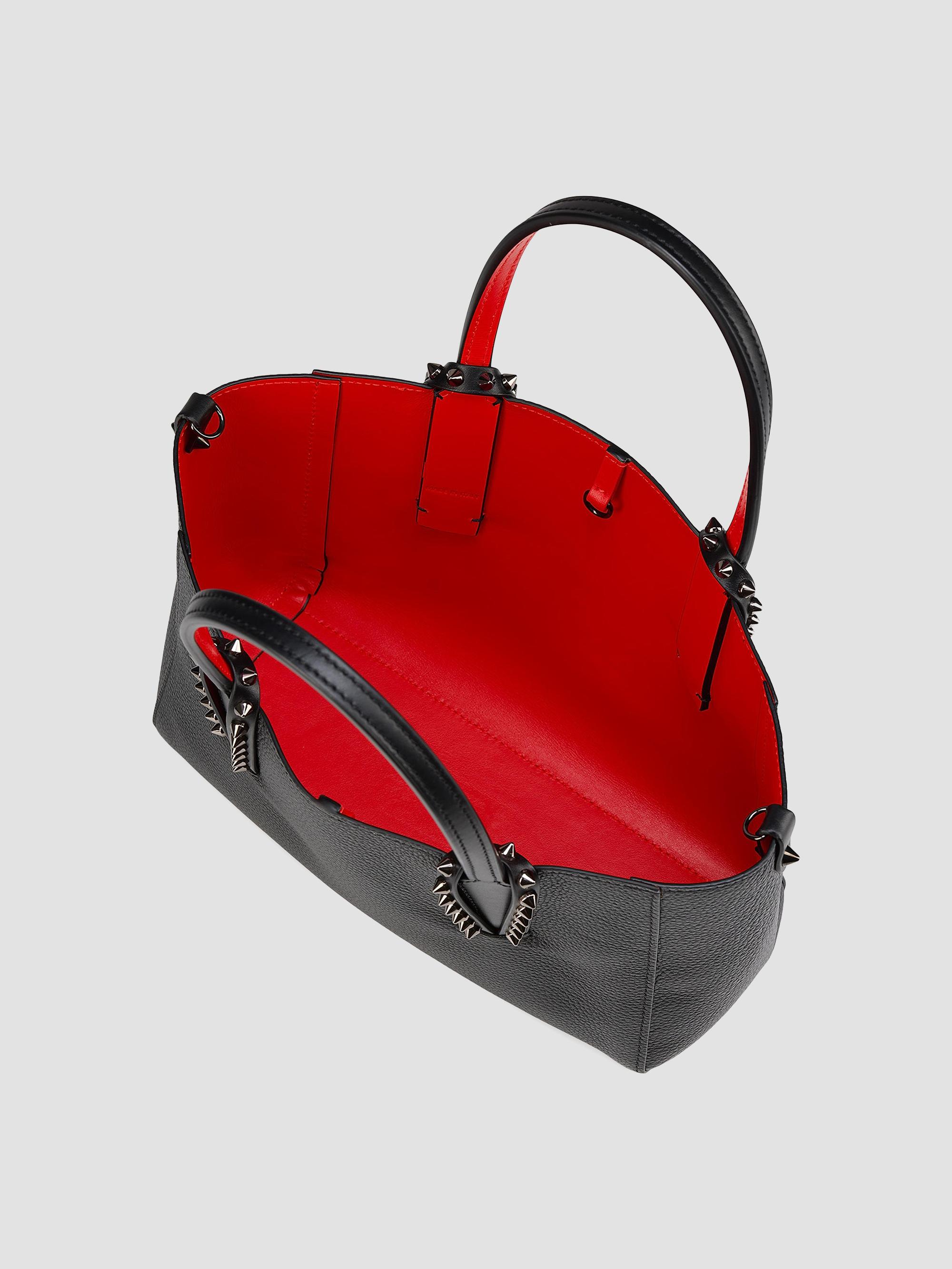 Christian Louboutin Cabata Mini Leather Tote Bag | Saks Fifth Avenue